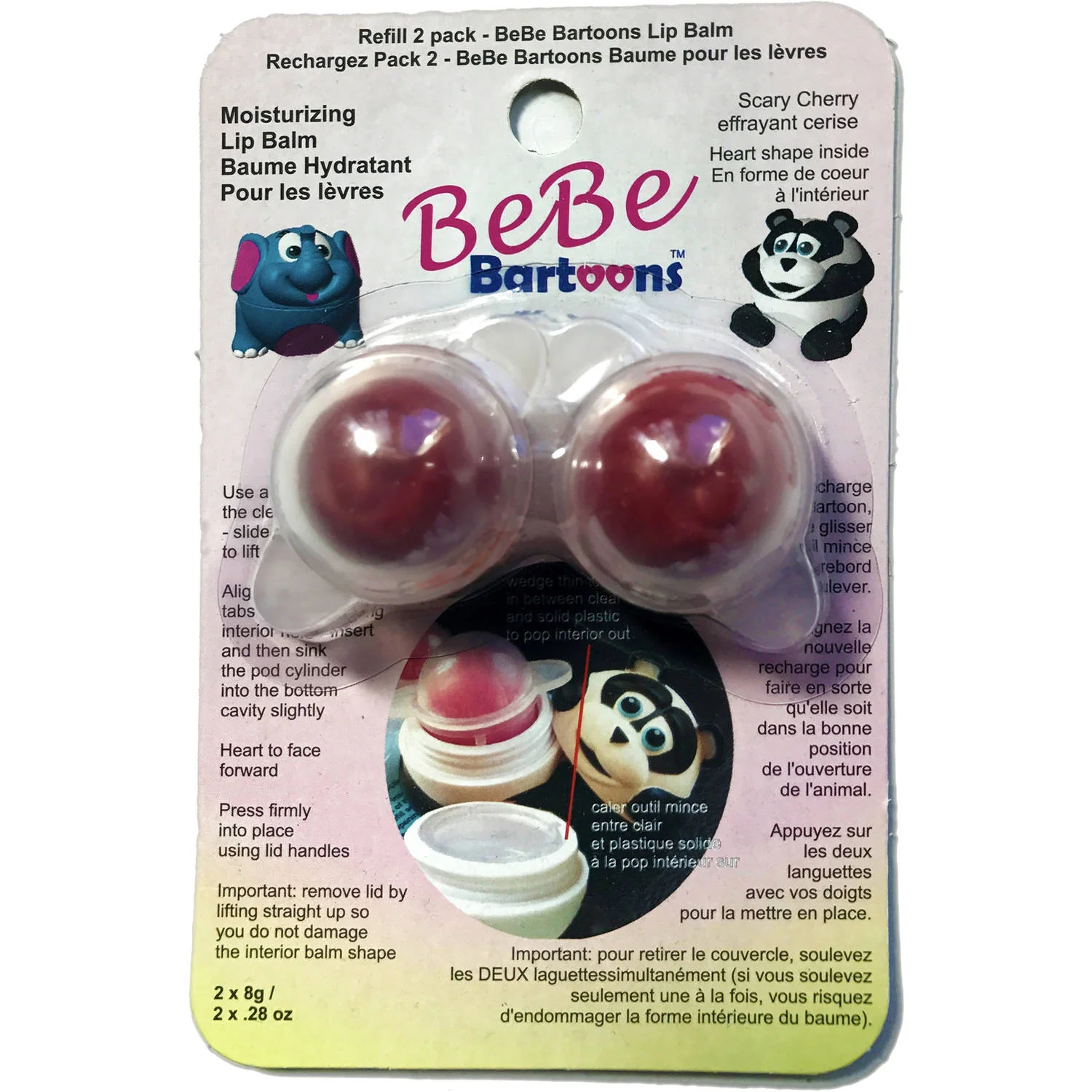 BeBe Bartoons Gargoyle with Scary Cherry Lip Balm Toy - Image 2
