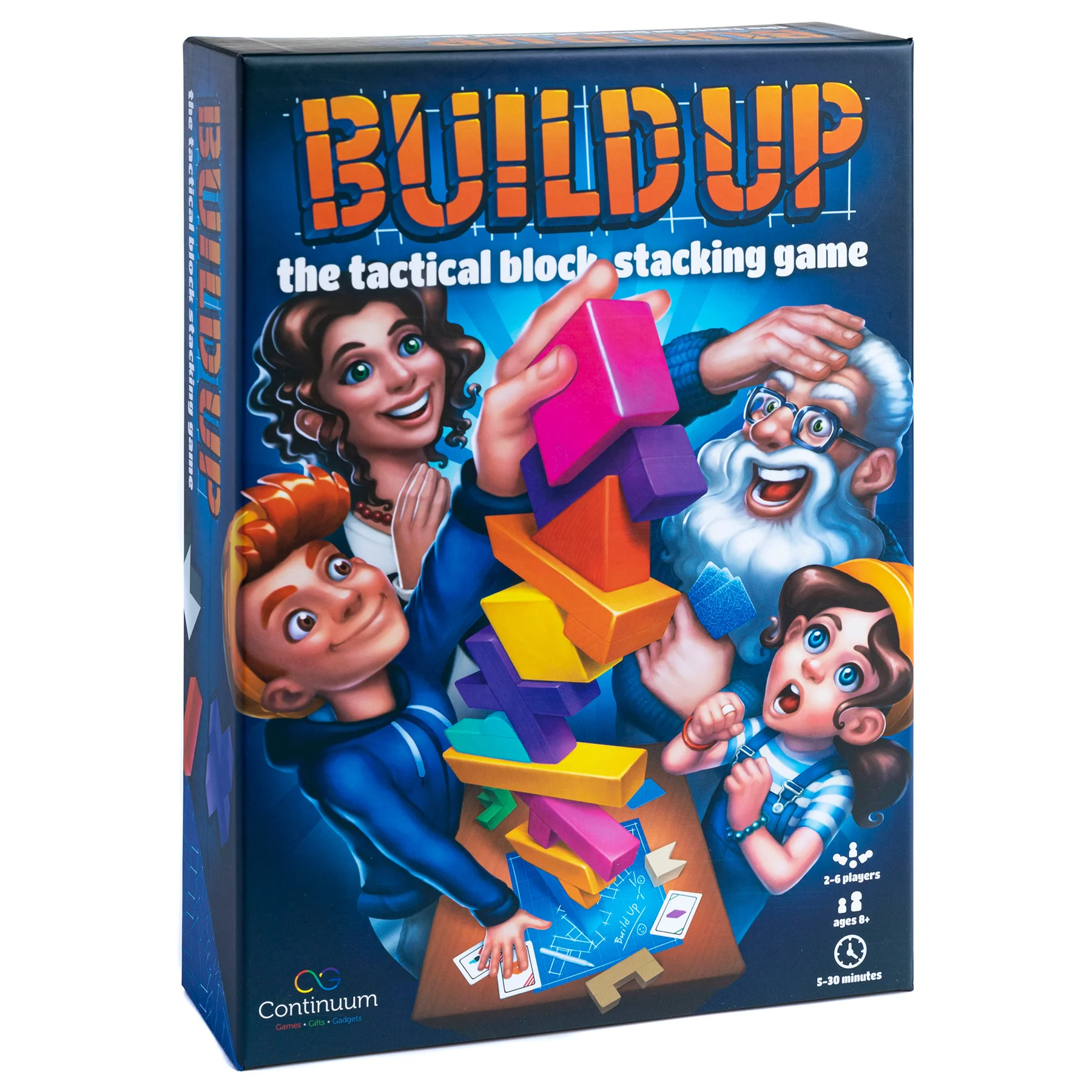 Continuum Games Build Up Tactical Block Stacking Game - Image 2