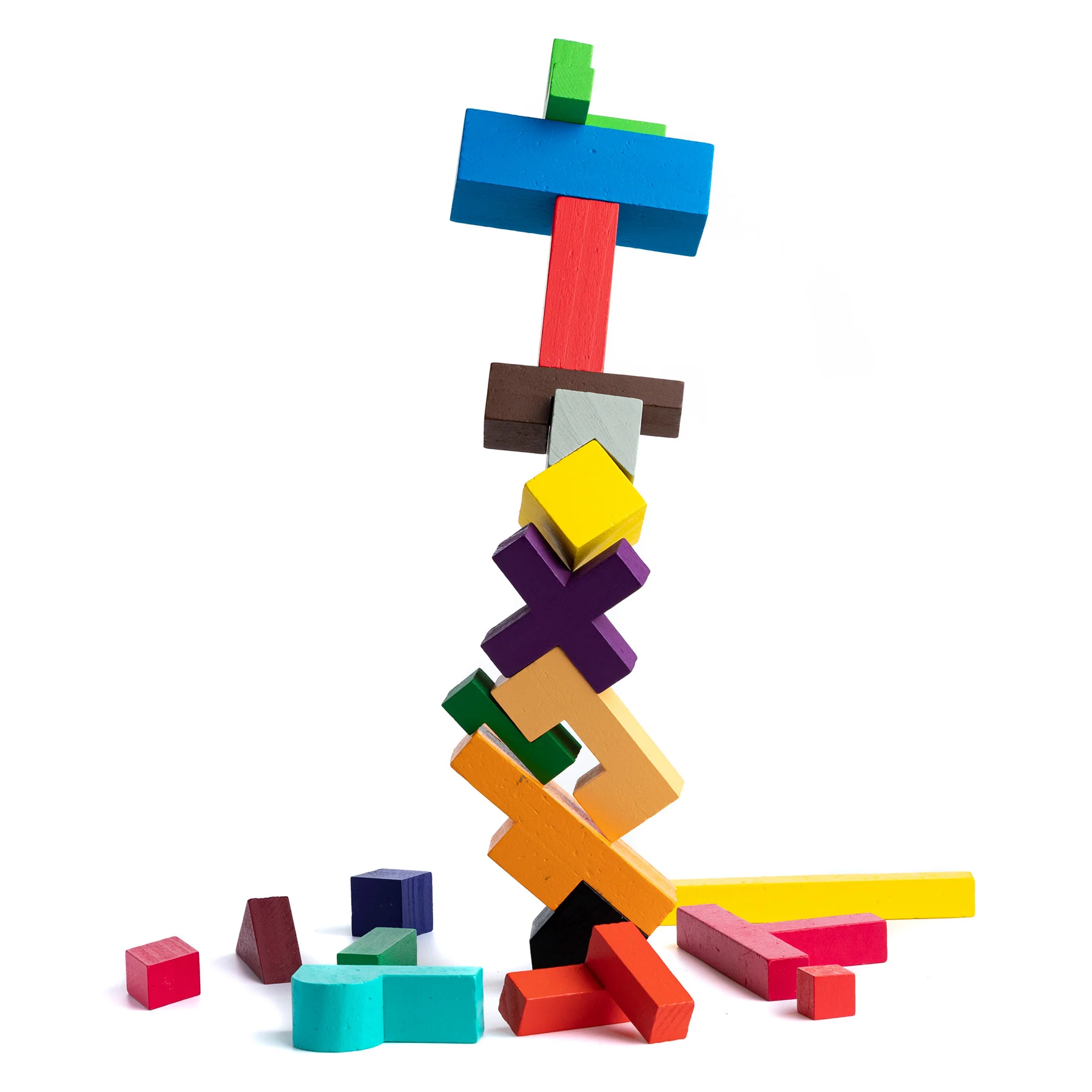 Continuum Games Build Up Tactical Block Stacking Game - Image 3