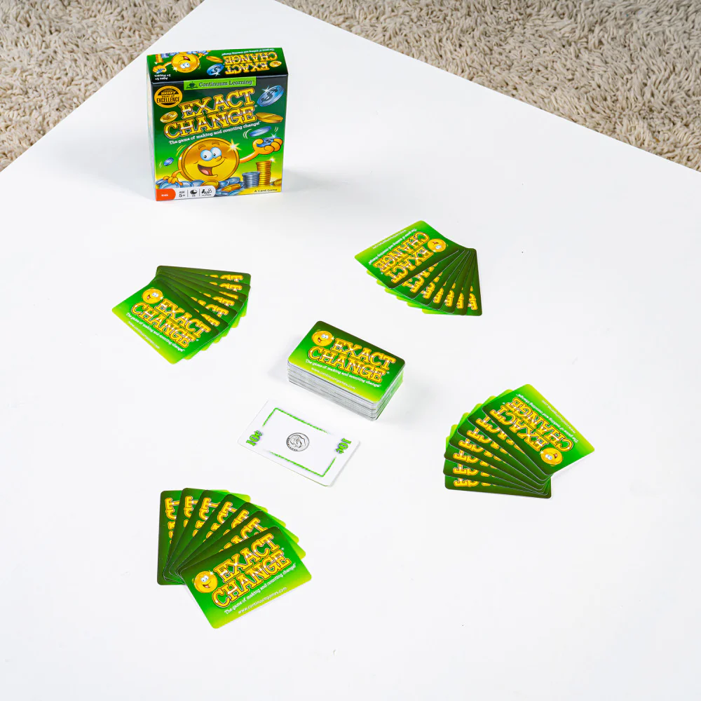 Continuum Games Exact Change Educational Card Game - Image 4