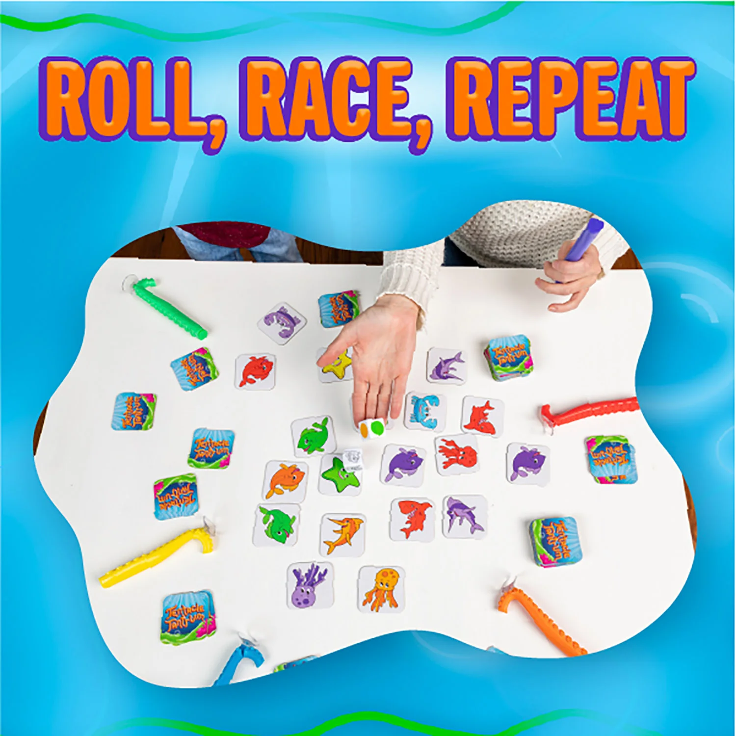 Continuum Games Tentacle Tantrum Color & Shape Matching Game - Image 4