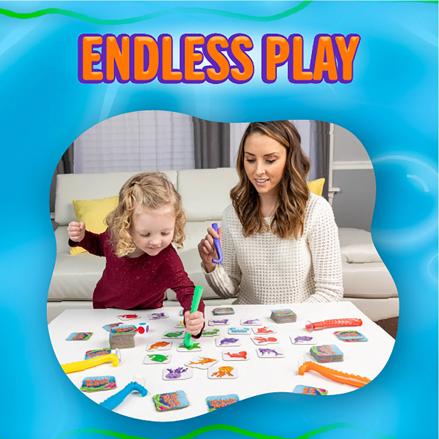 Continuum Games Tentacle Tantrum Color & Shape Matching Game - Image 5