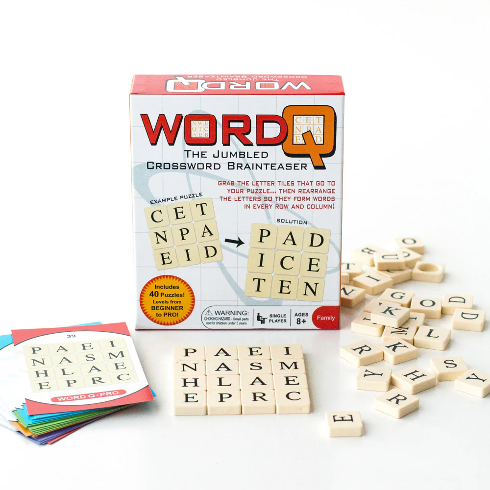 Word Q Jumbled Crossword Brainteaser Puzzle Game by Continuum Games - Image 2