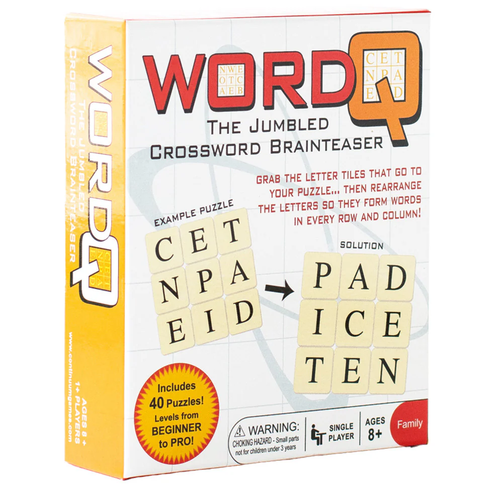 Word Q Jumbled Crossword Brainteaser Puzzle Game by Continuum Games - Image 3