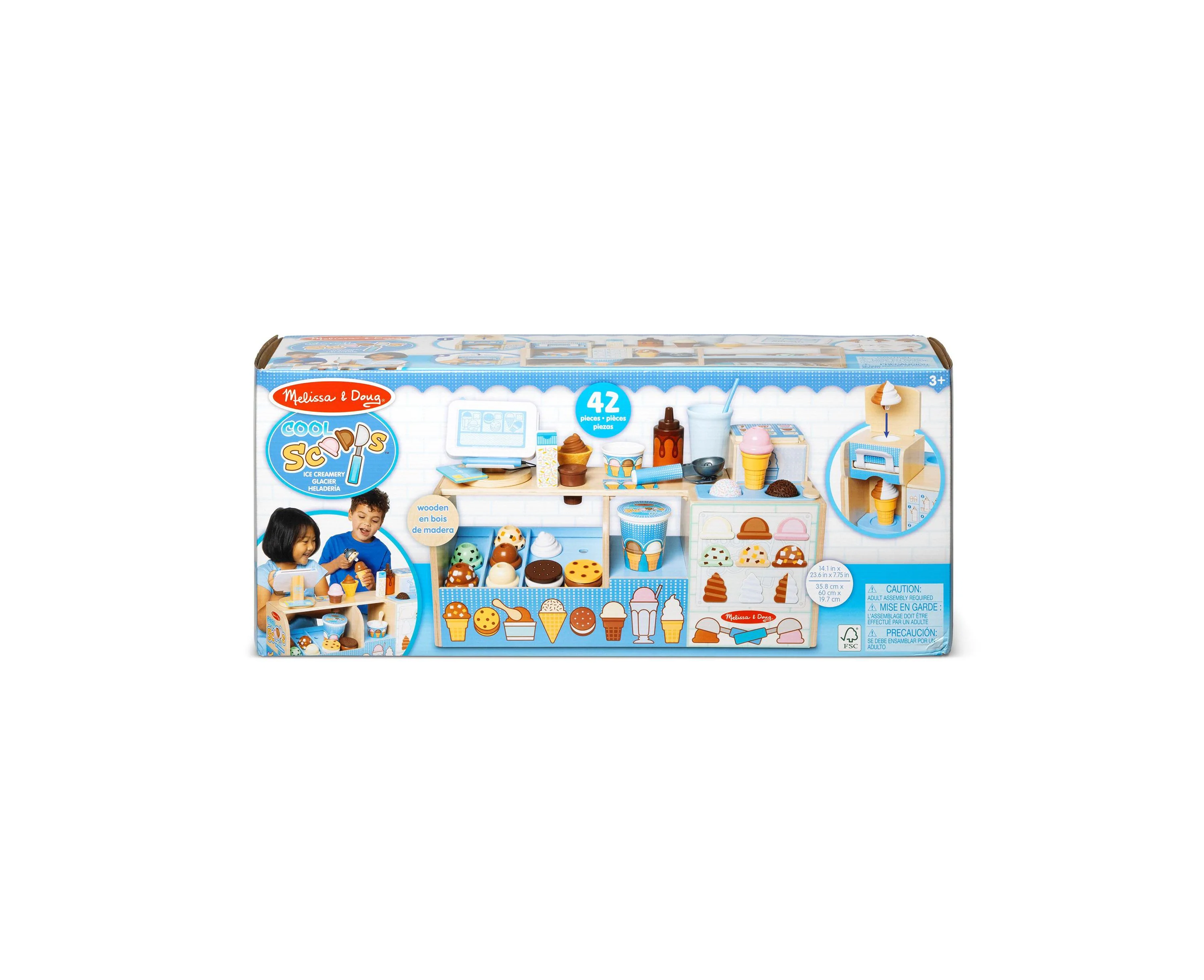 Melissa & Doug Cool Scoops Ice Cream Playset - Image 4