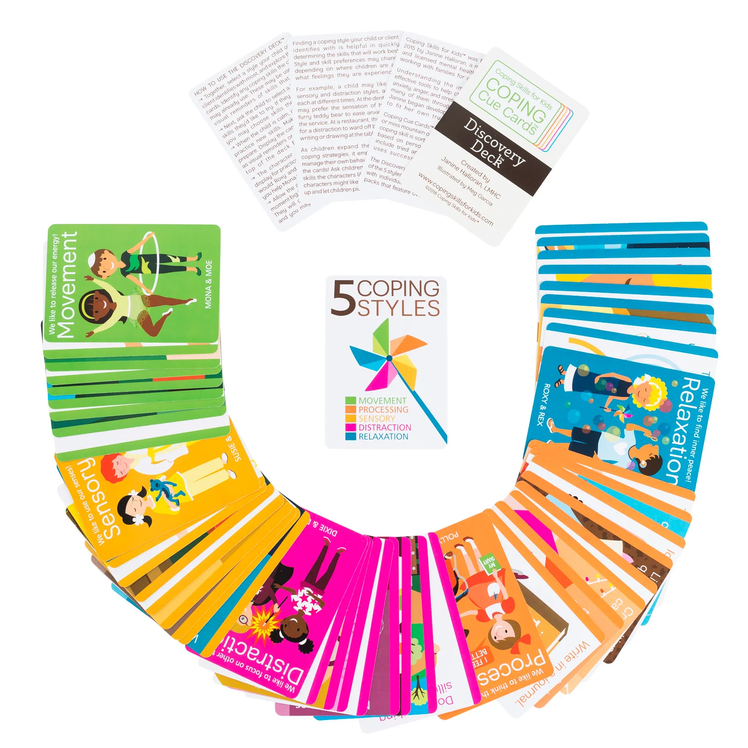 Coping Skills for Kids™ Coping Cue Cards™ Discovery Deck - Image 2