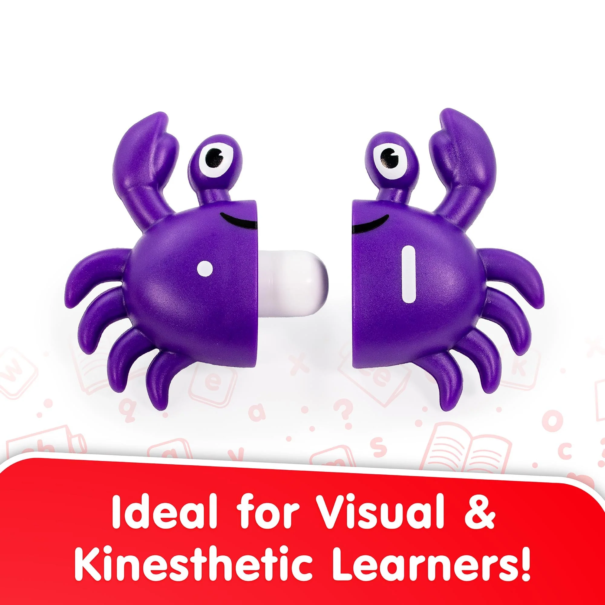 Counting Crabs Hands-On Math Learning Game With Double-Sided Number Matching - Image 2