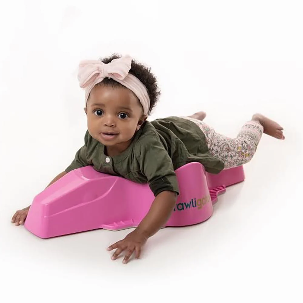 Crawligator Tummy Time Mover – Pink