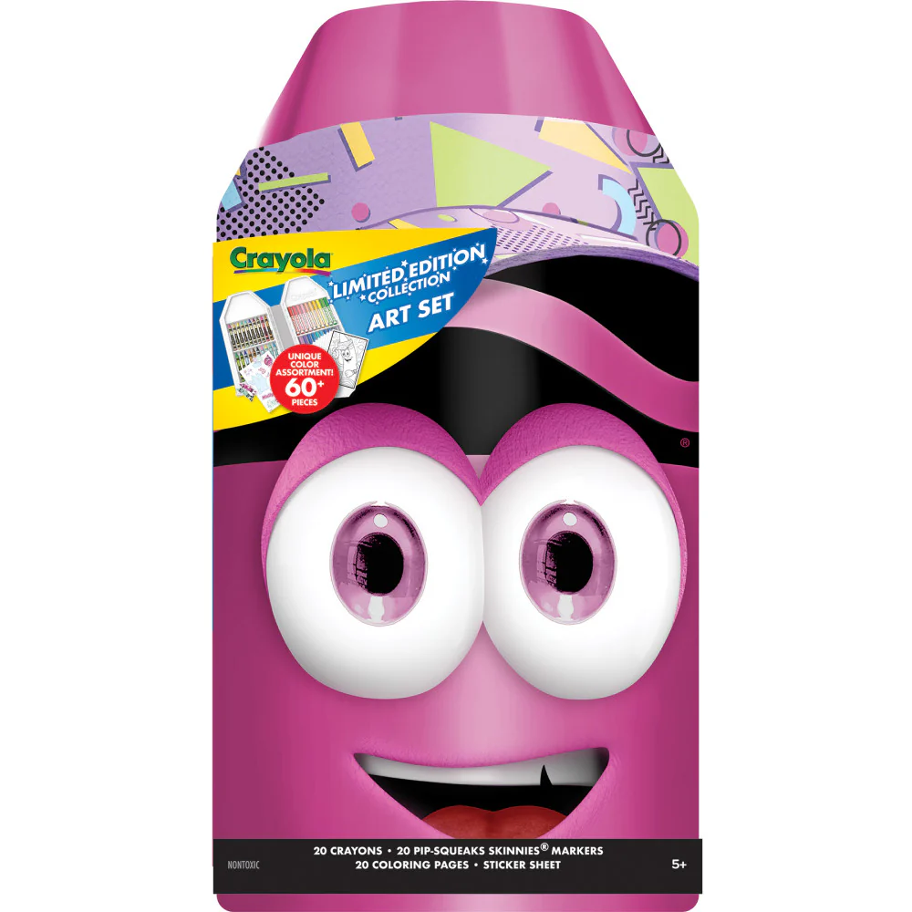 Crayola Mauve Edition Art Case - Collectible, with Crayons & Markers