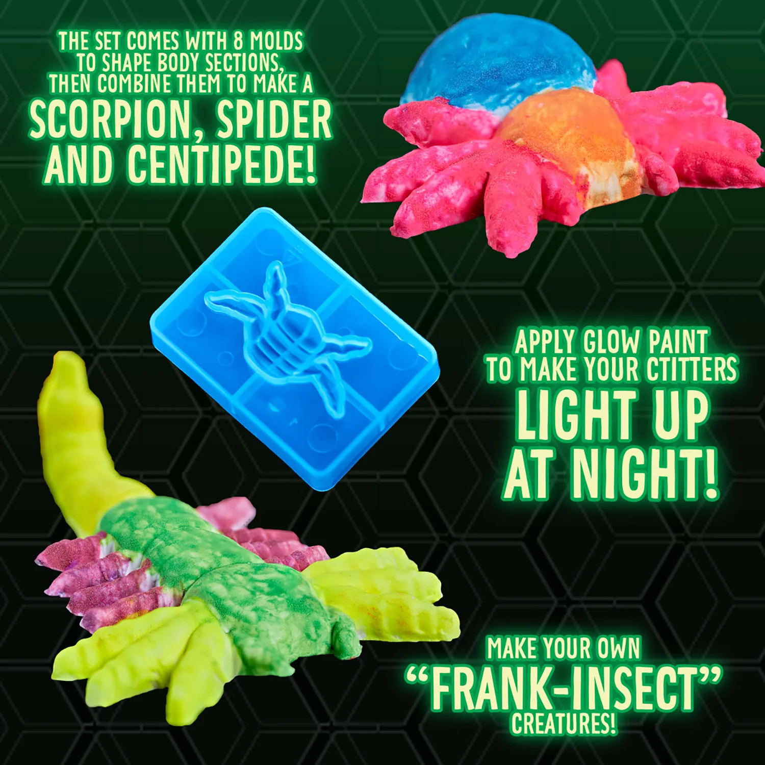Crayola Critter Creator Glow Bugs Art Kit - Image 4