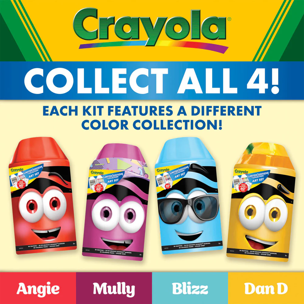Crayola Collector's Colors Red Art Case - Limited Edition - Image 2