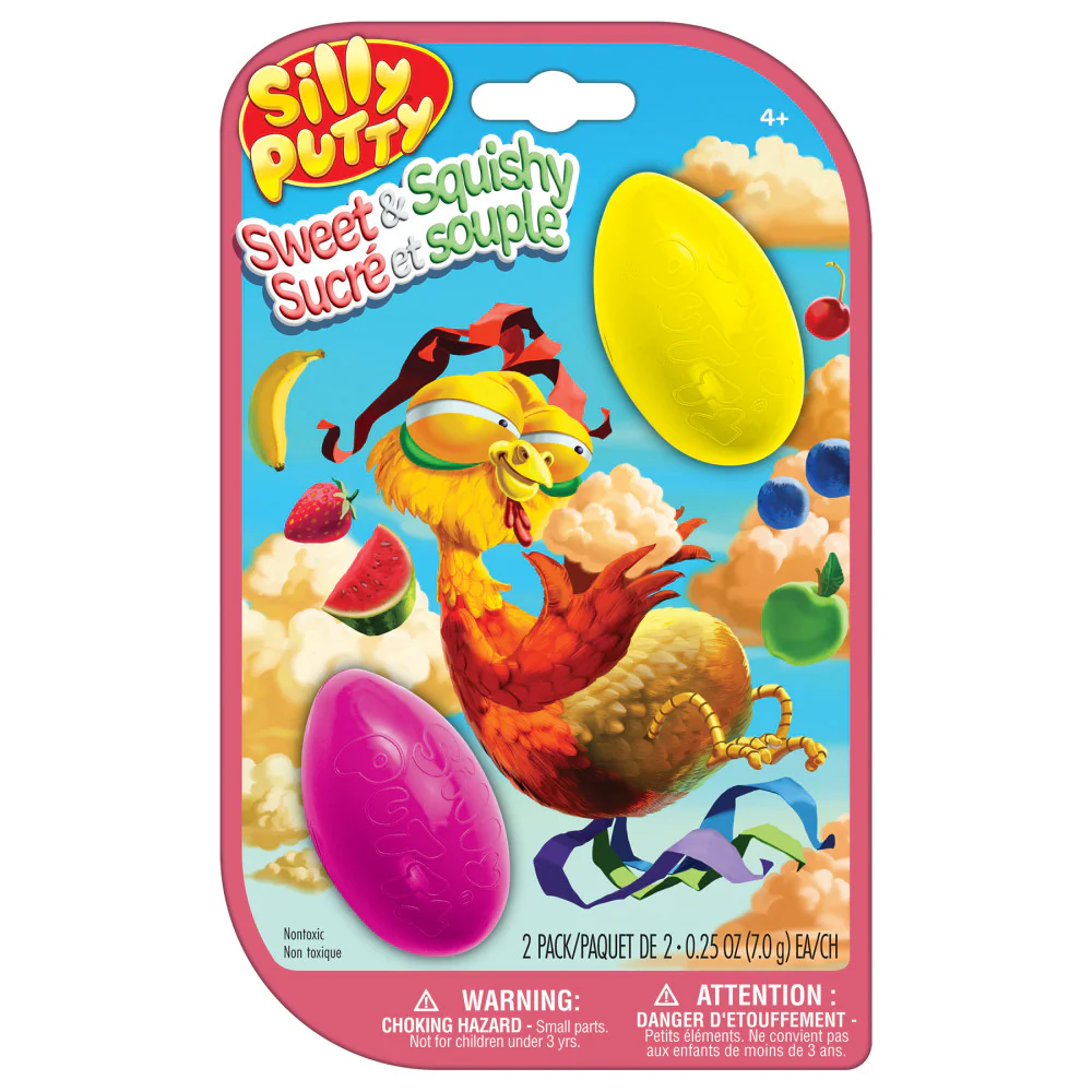 Crayola Silly Putty Sweet & Squishy Scented Egg Duo - 8 Pack - Image 2
