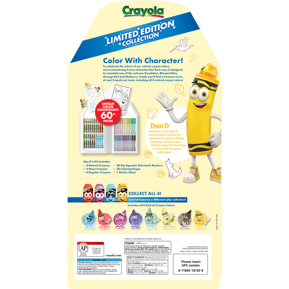 Crayola Yellow Limited Edition Art Case - Vibrant Creativity Kit - Image 2