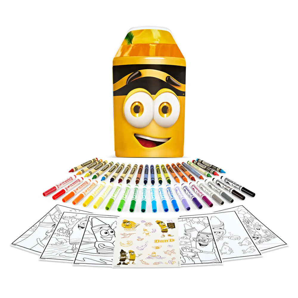 Crayola Yellow Limited Edition Art Case - Vibrant Creativity Kit - Image 3
