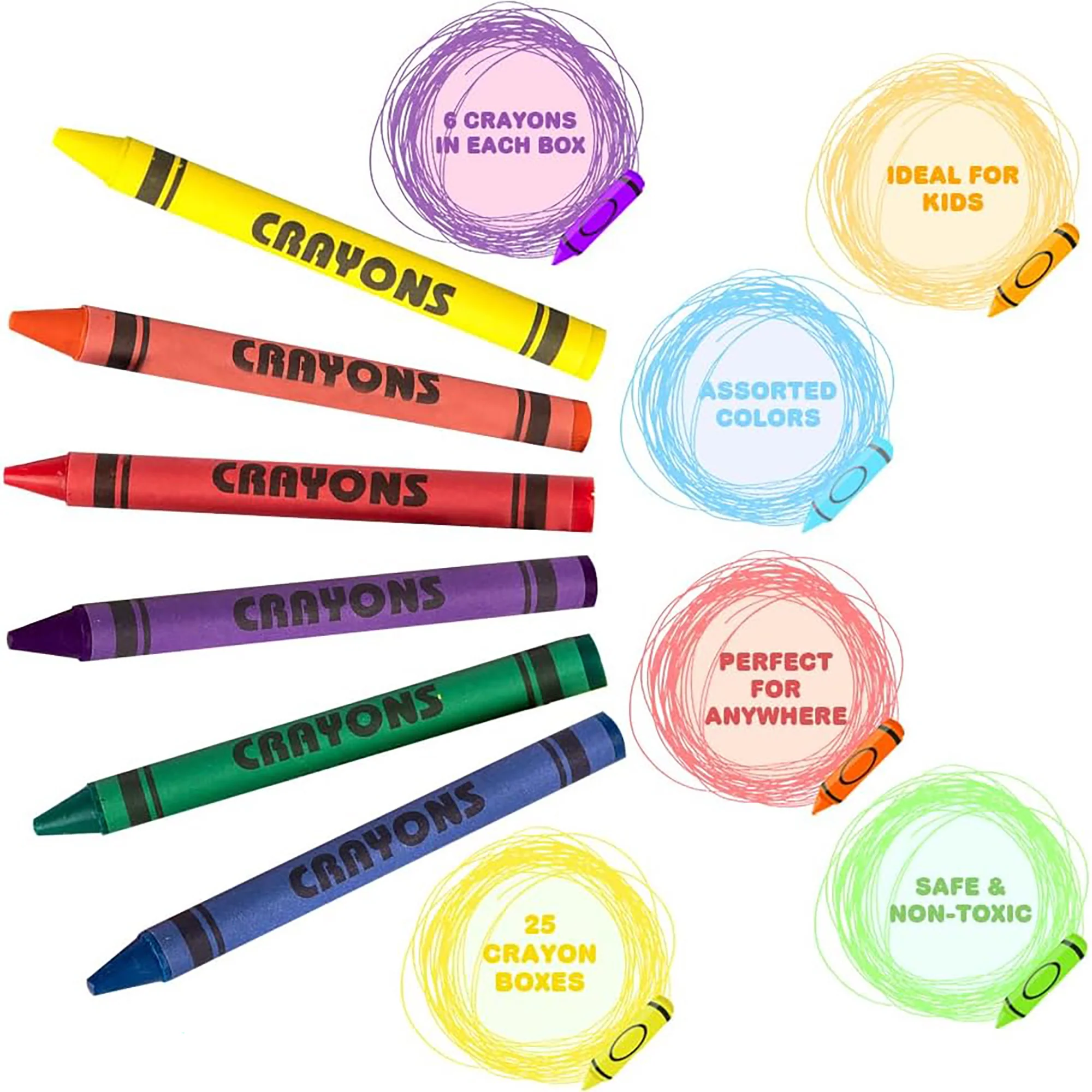 Crayon Bulk Set: 150 Packs - Image 4