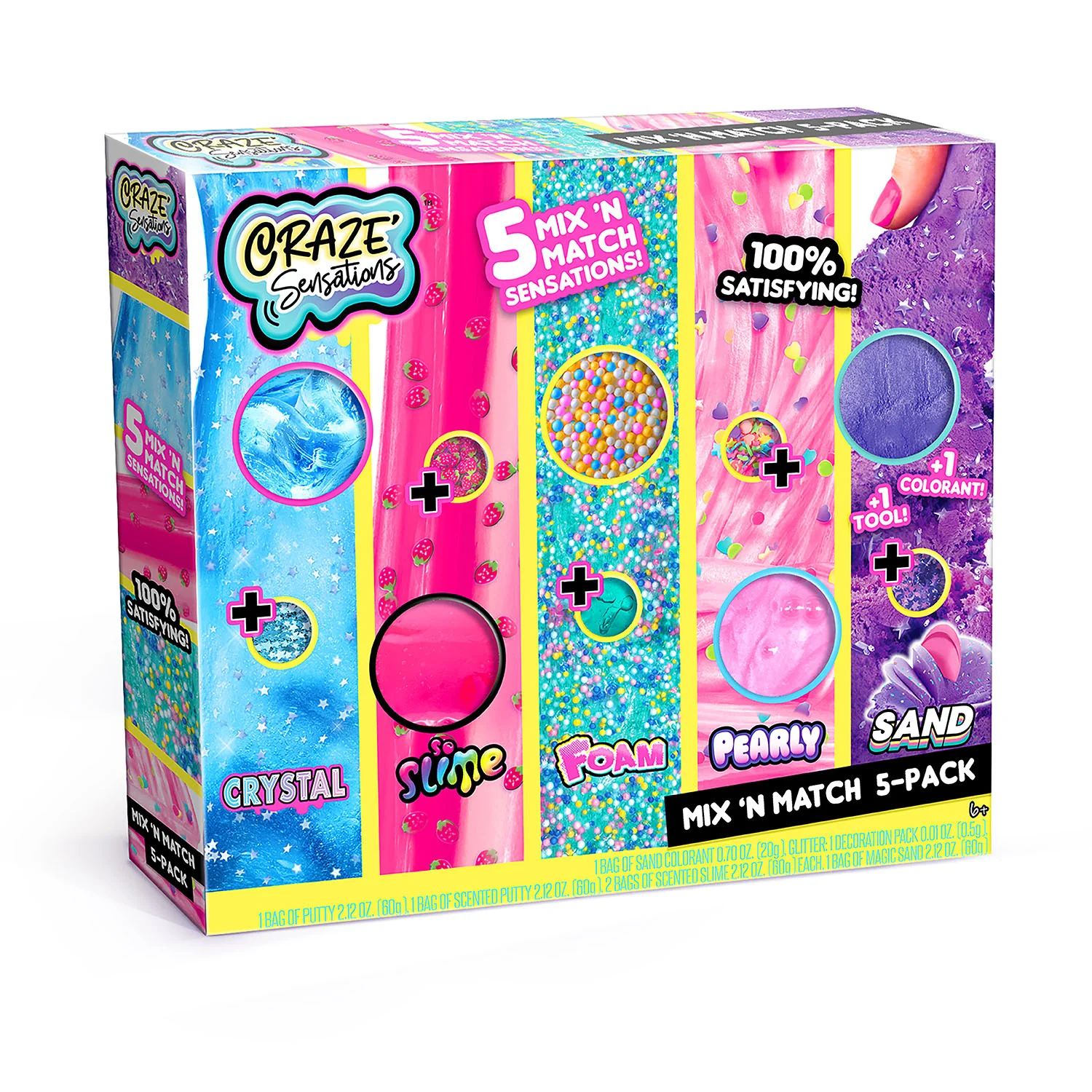 Craze Sensations Mixn Match 5-Pack Blind Bag (Colors/Styles May Vary) - Image 2