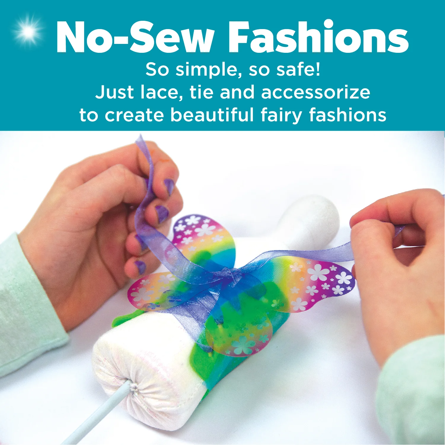 Creativity for Kids Designed by You Fairy Fashions - No-Sew Dress-Up Kit - Image 4