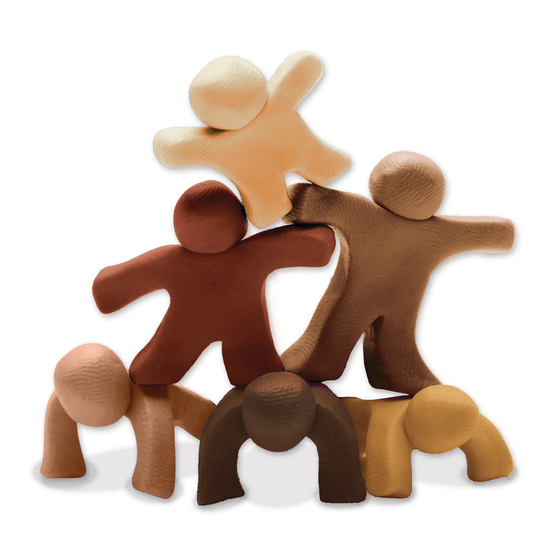 Creativity Street® Modeling Dough, 6 Multi-Cultural Assortment, 1 lb. Per Color, 6 Pieces - Image 3