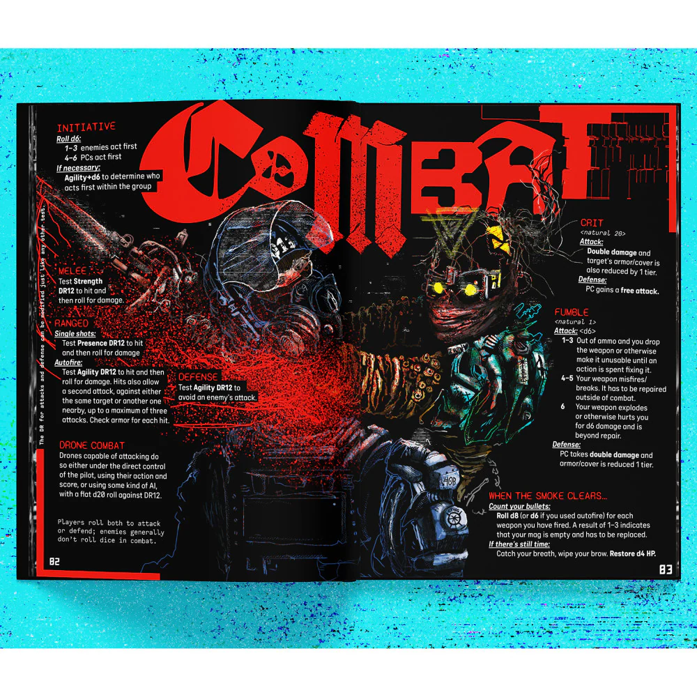 CY_BORG Core Rulebook - SciFi RPG Hardback Edition - Image 3