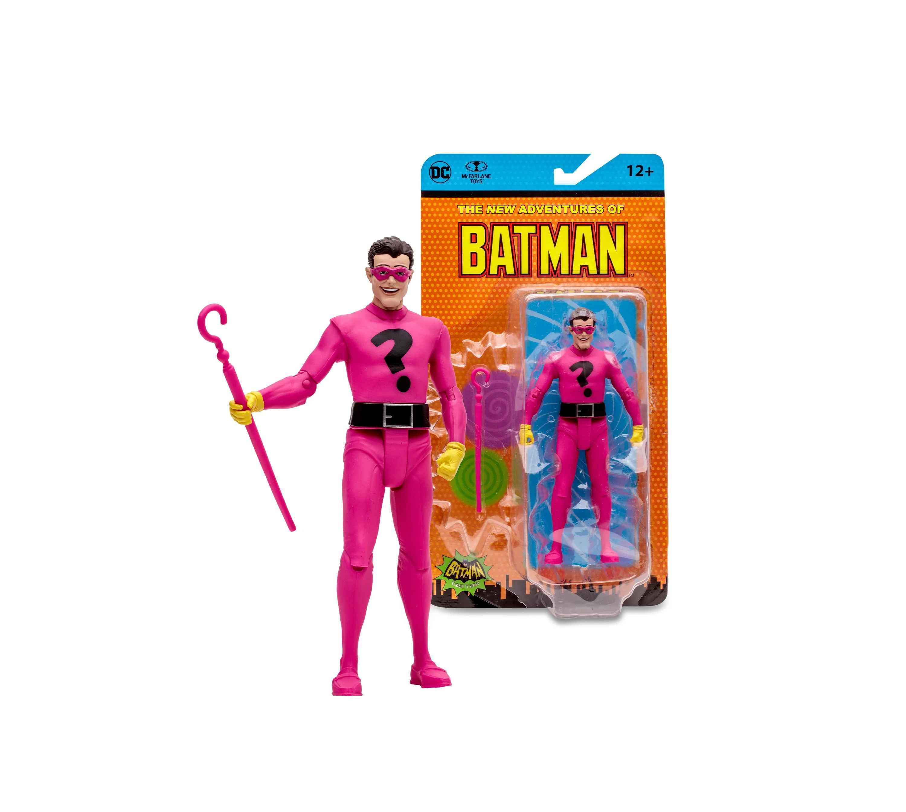 McFarlane Toys DC Retro 6IN Batman 66 - The Riddler Action Figure - Image 3