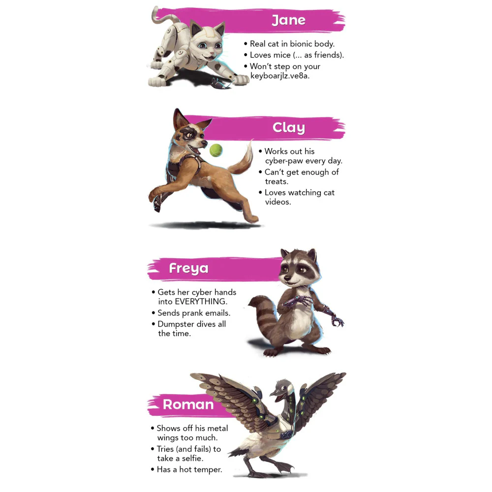 Cyber Pet Quest Adventure Cooperative Board Game for Ages 8+ - Image 3