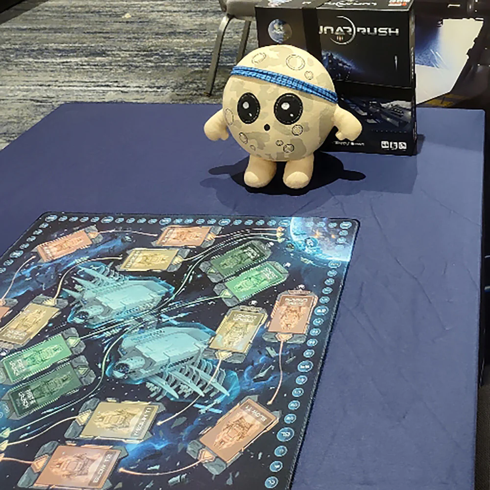 Lunar Rush Neoprene Play Mat - Deluxe Strategy Board Game Accessory - Image 5