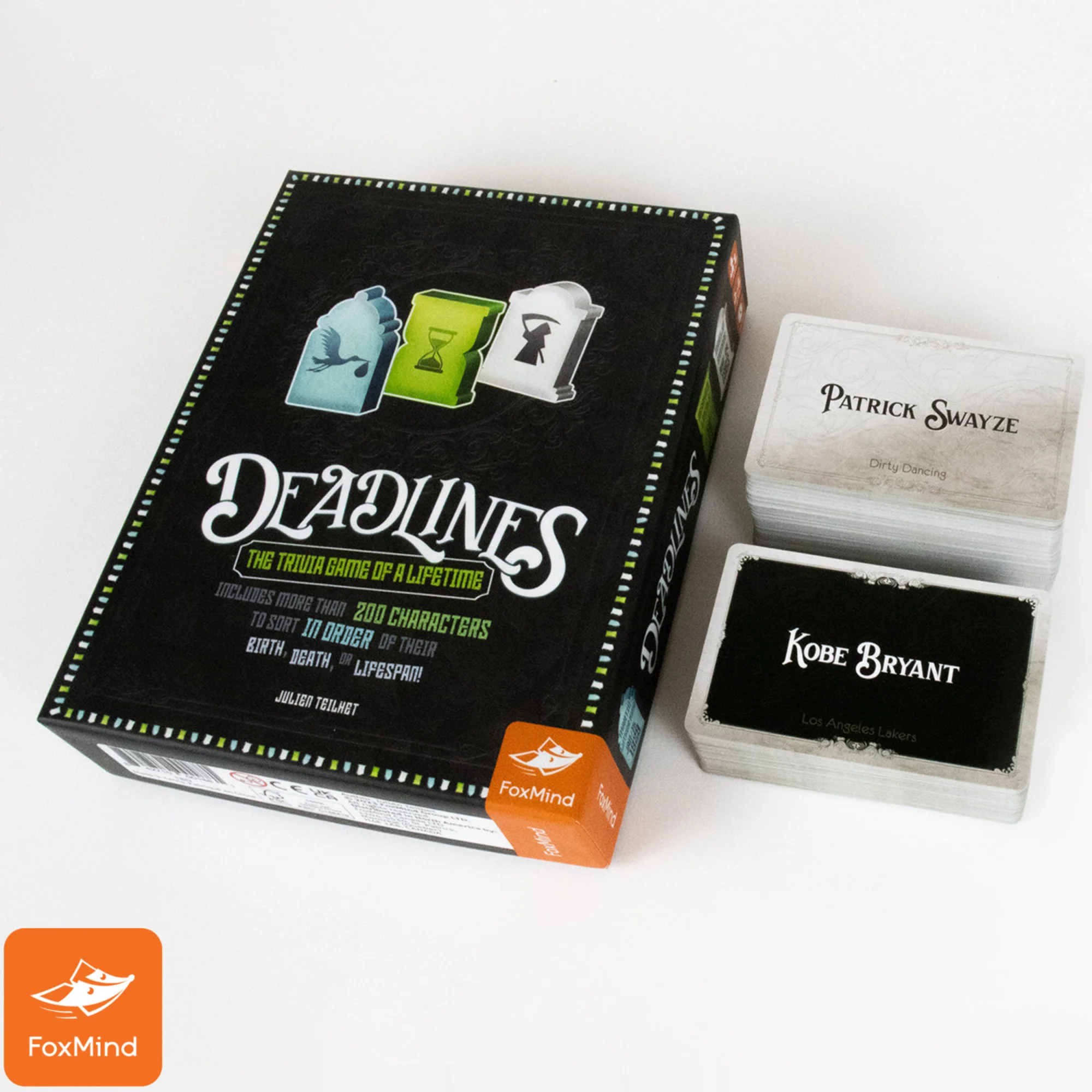 Deadlines FoxMind Pop Culture Trivia Card Game, Ages 12+ - Image 4