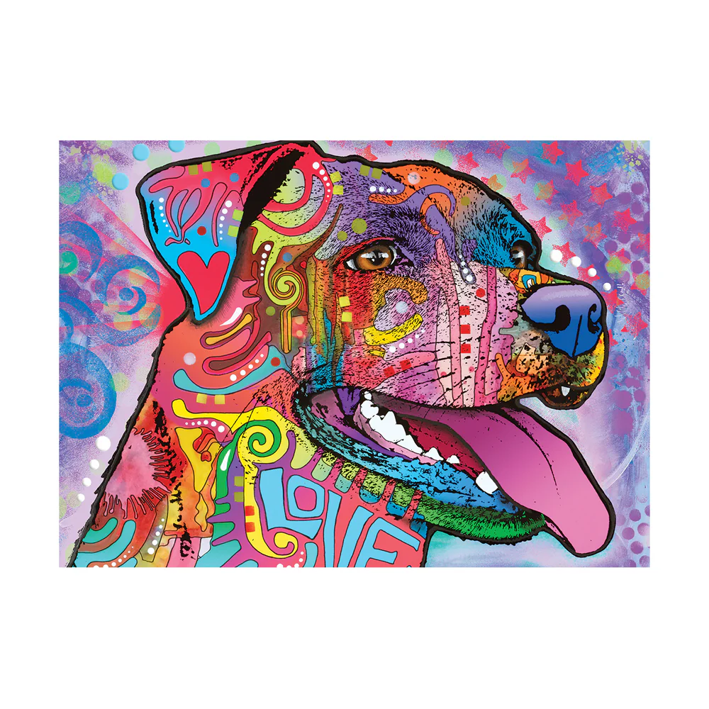 Dean Russo Be Pawsitive Dog-Themed Jigsaw Puzzle - 1000 pc - Image 2