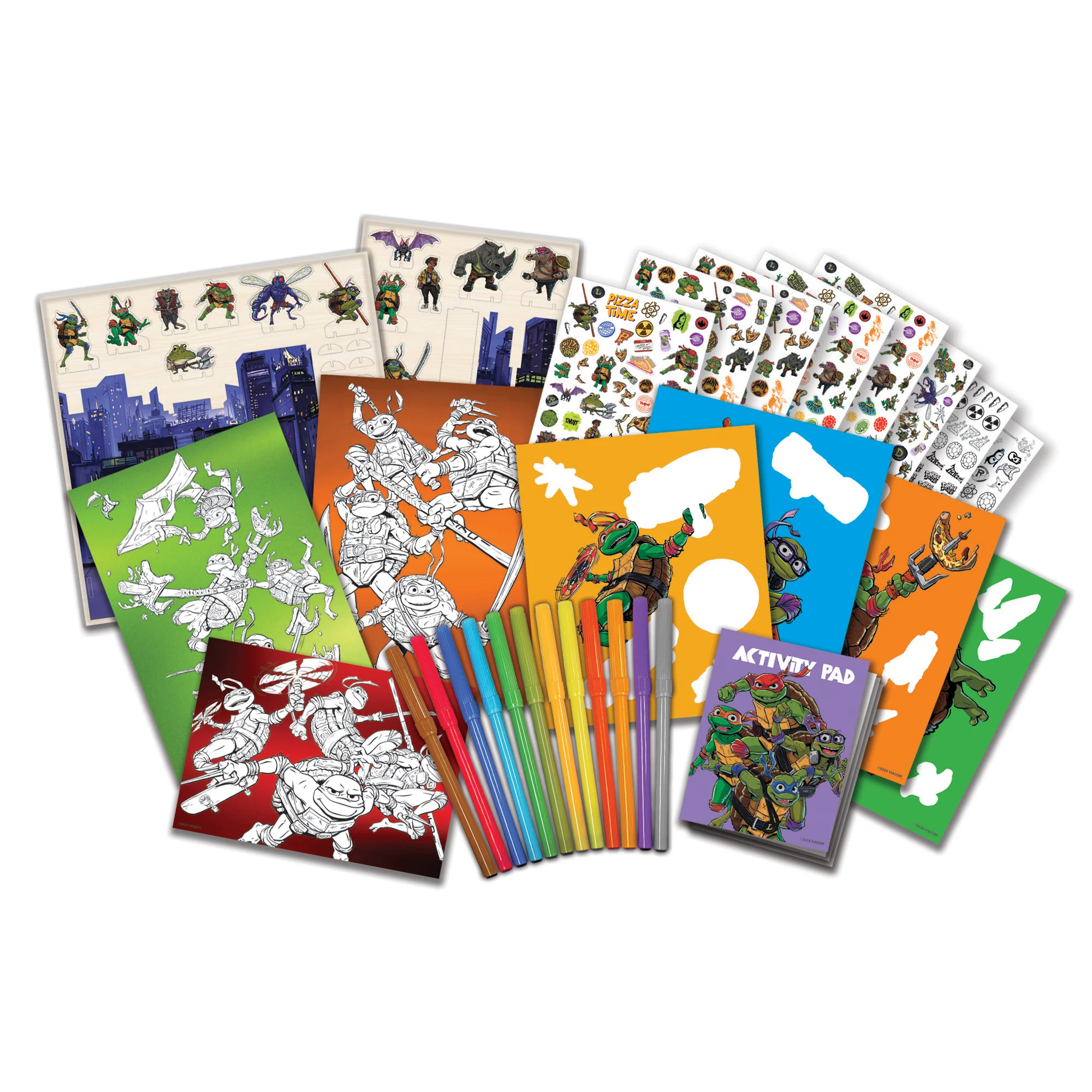 Deluxe Activity Set: TMNT - Image 2