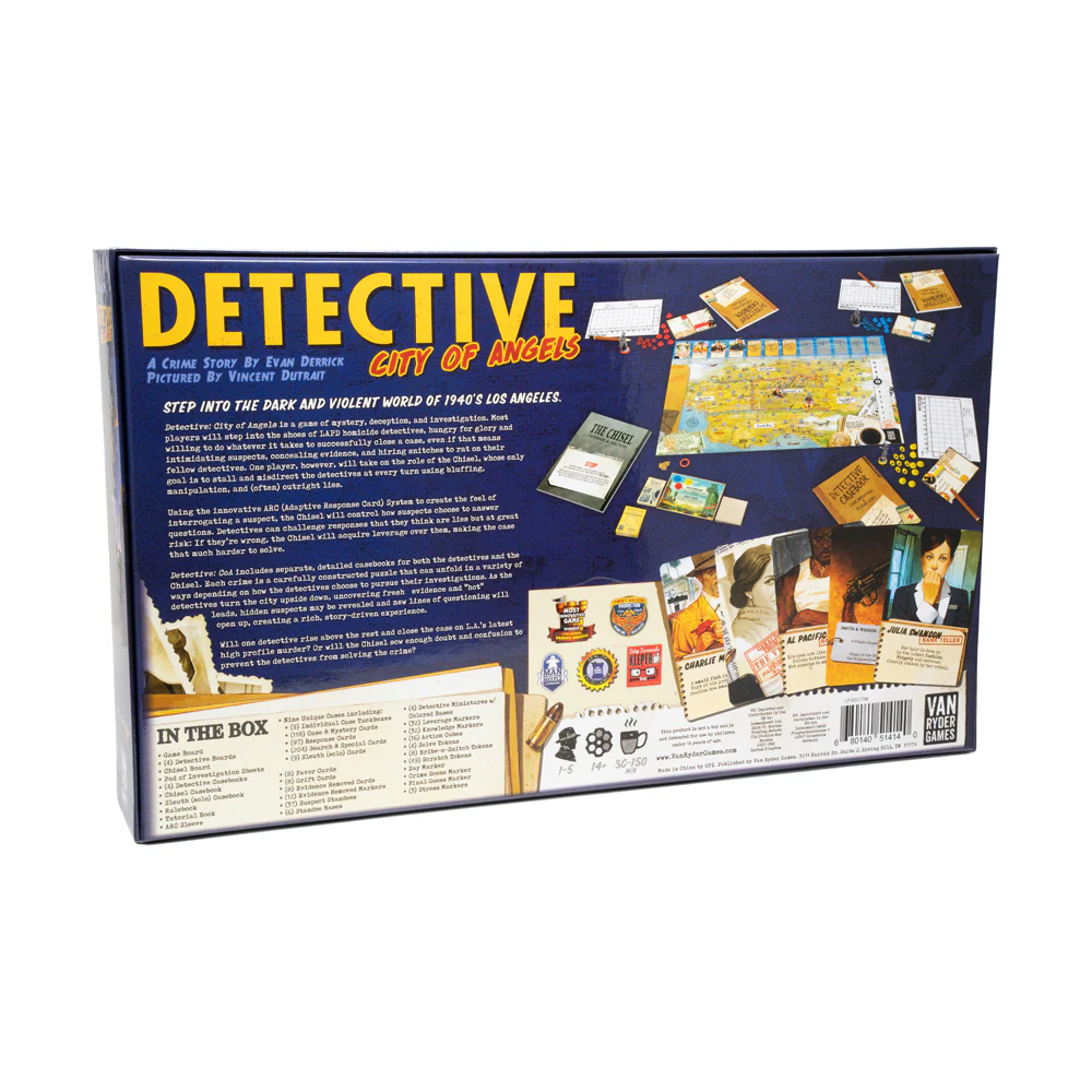 Van Ryder Games Detective: City of Angels Board Game - Image 2