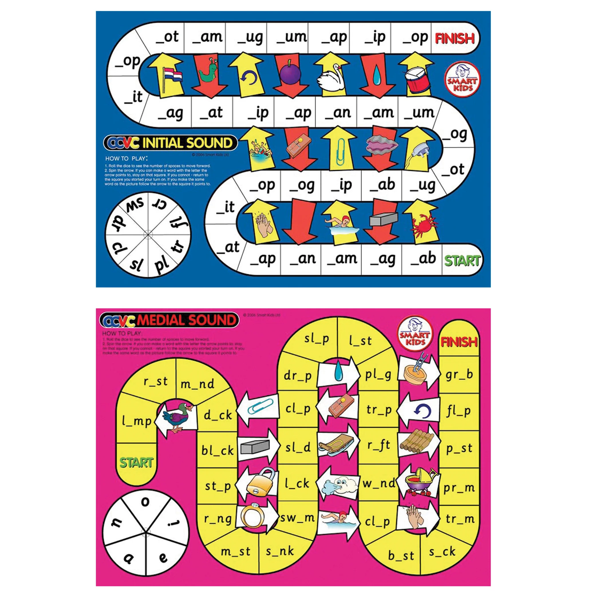 Didax® CVC Spelling Board Game - Early Reading Skills - Vibrant Fun - Image 3