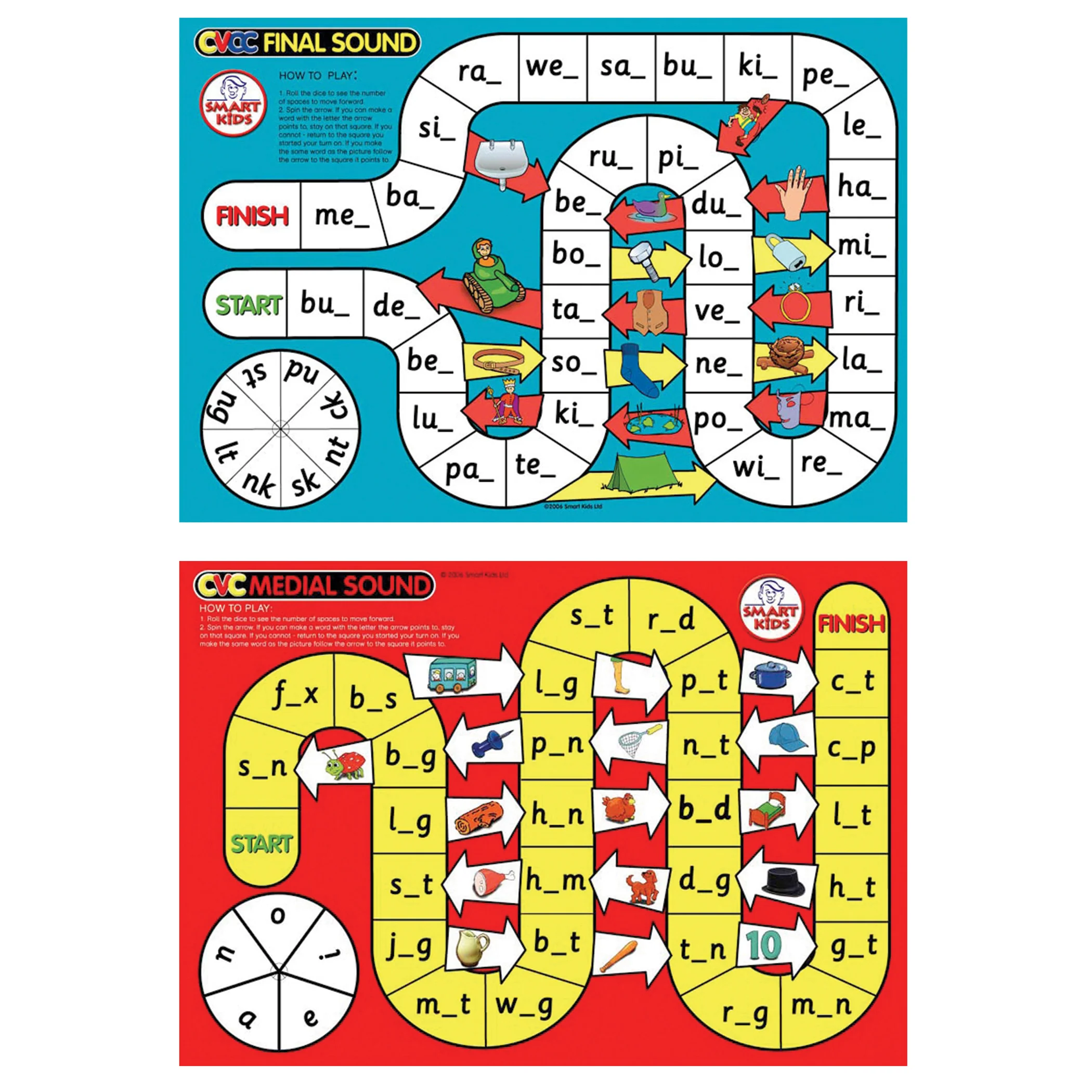 Didax® CVC Spelling Board Game - Early Reading Skills - Vibrant Fun - Image 4