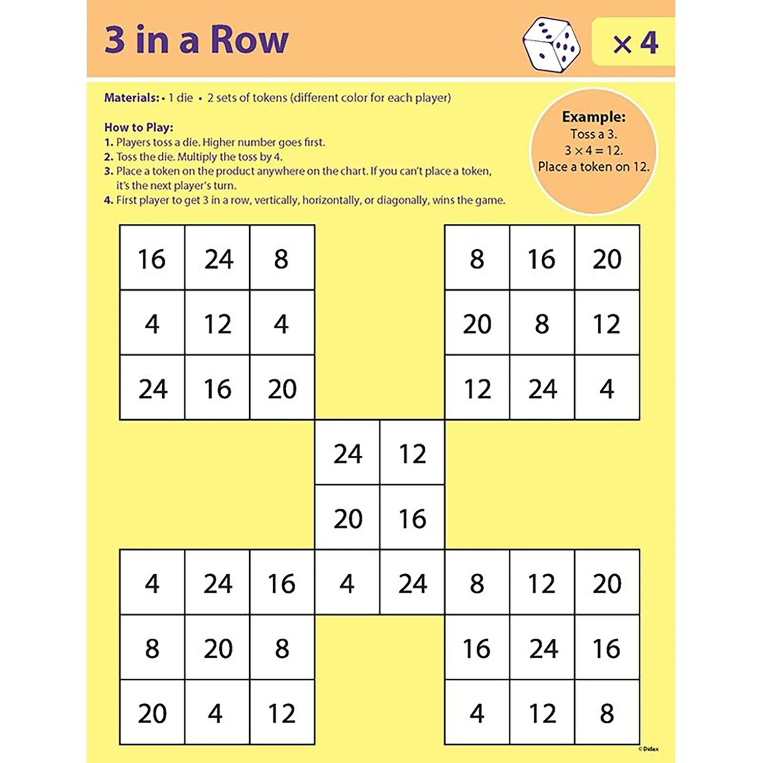 Didax Multiplication Mastery Dice Games - Engaging Math Fun - Image 7