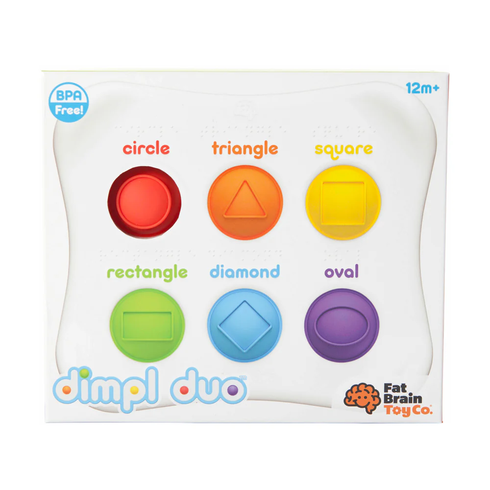 Fat Brain Toy Co. Dimpl Duo – Sensory Developmental Toy