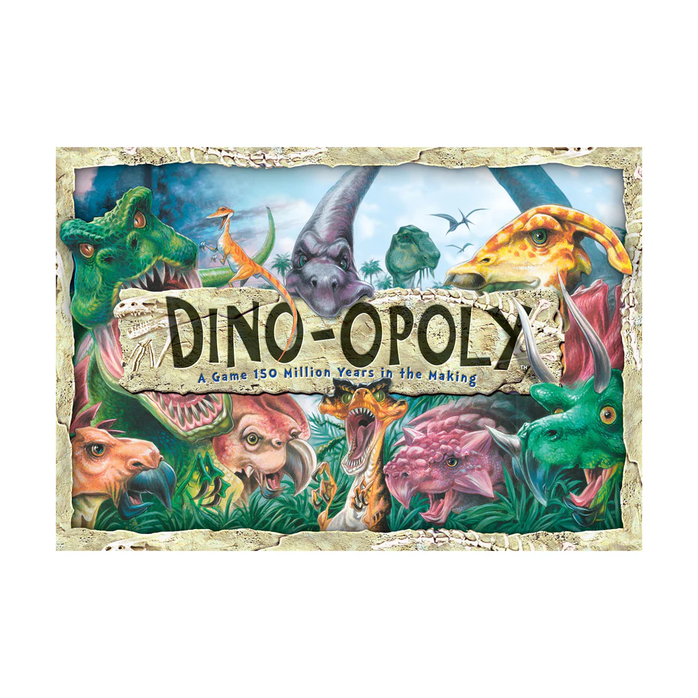 Dino-opoly Prehistoric Dinosaur-Themed Board Game - Image 2