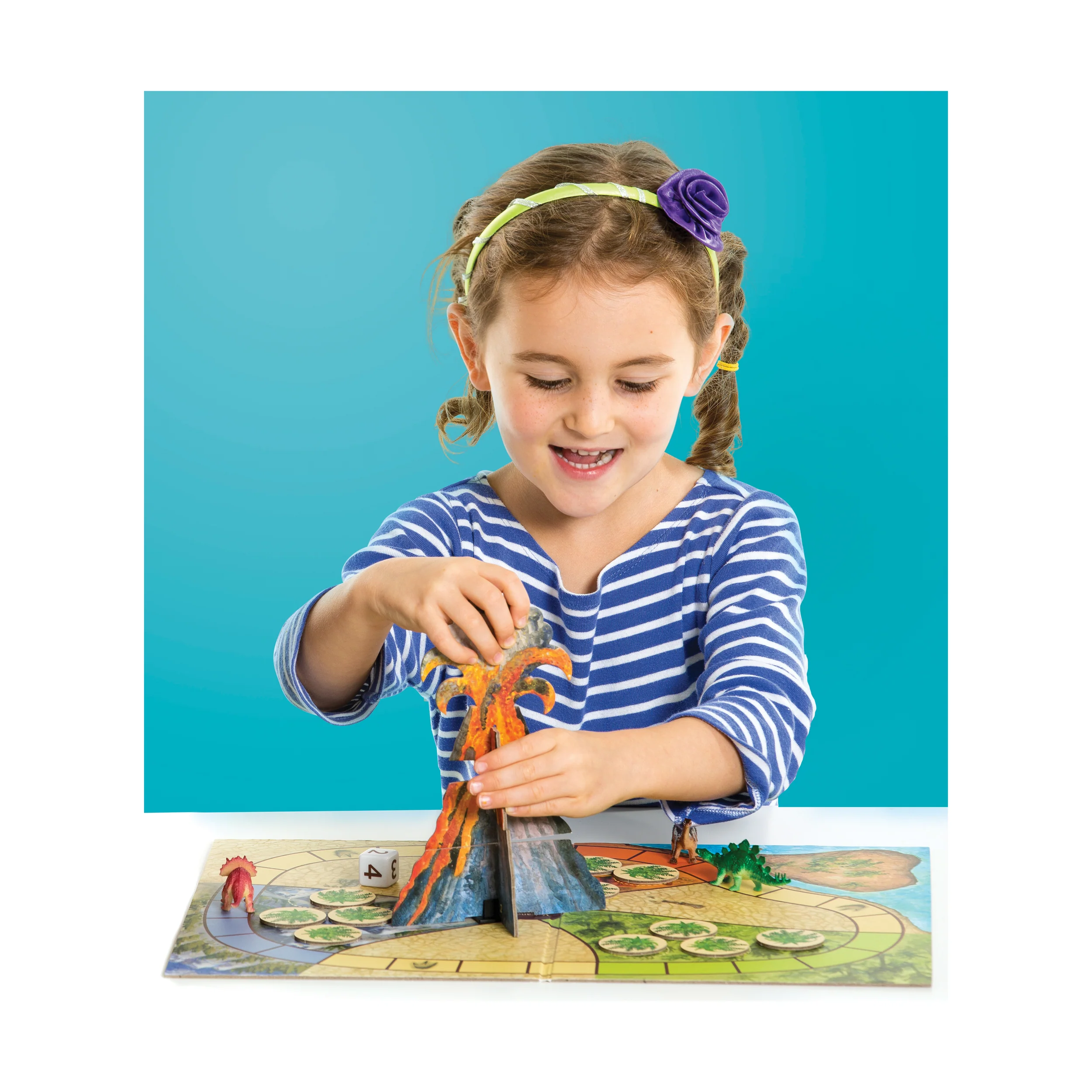 Dinosaur Escape Cooperative Board Game for Kids - Image 5