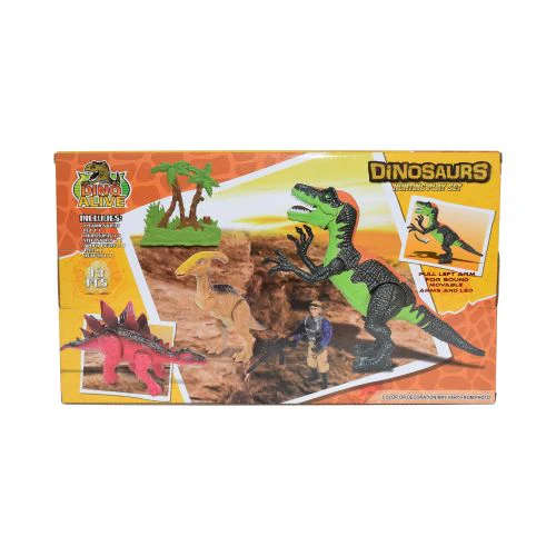 Juda Toys Dinosaurs Hunting Playset with Sound and Action Features - Image 2