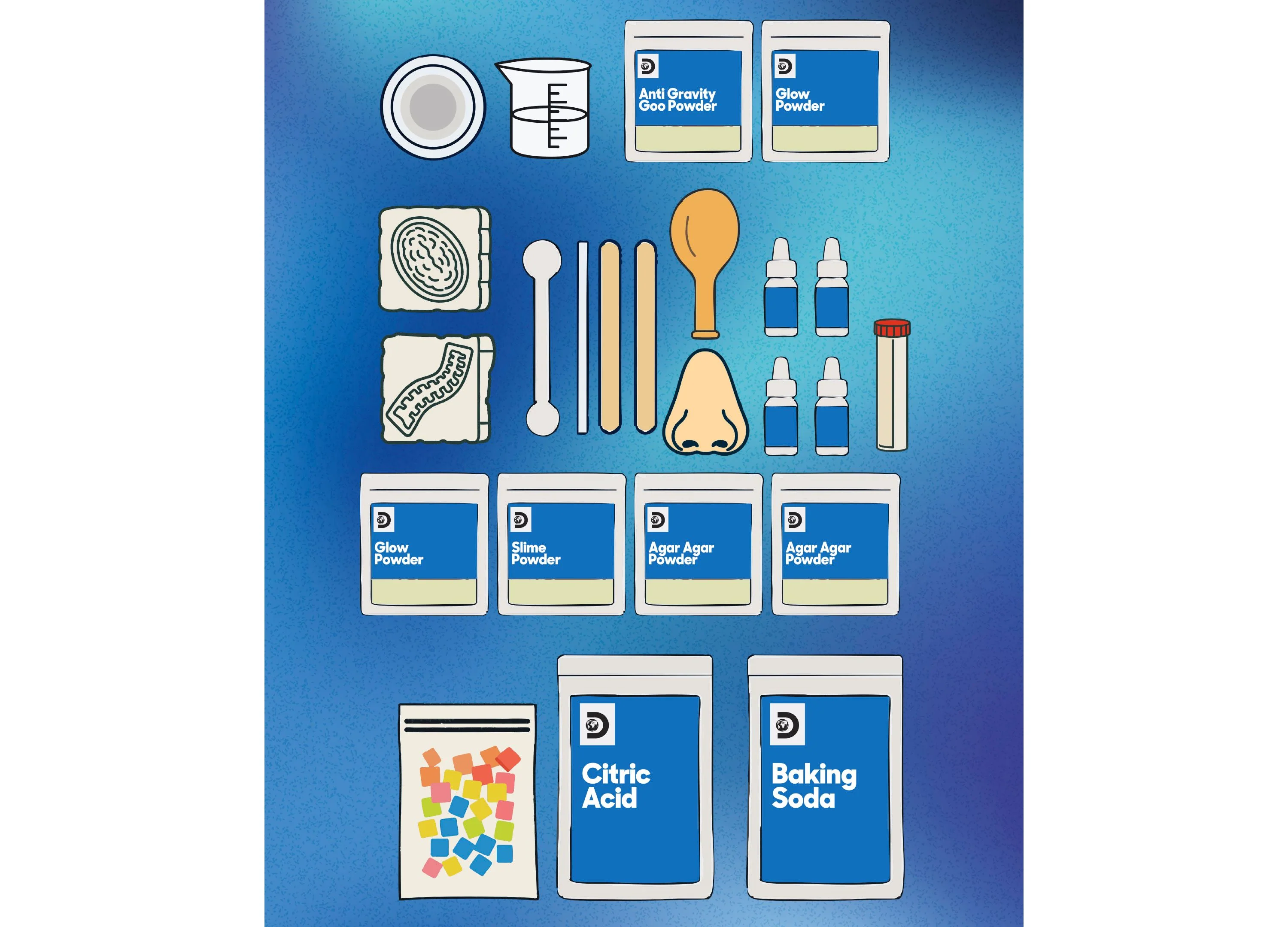 Discovery Kids Creepy Science Lab Kit With 28 Experiments - Image 5