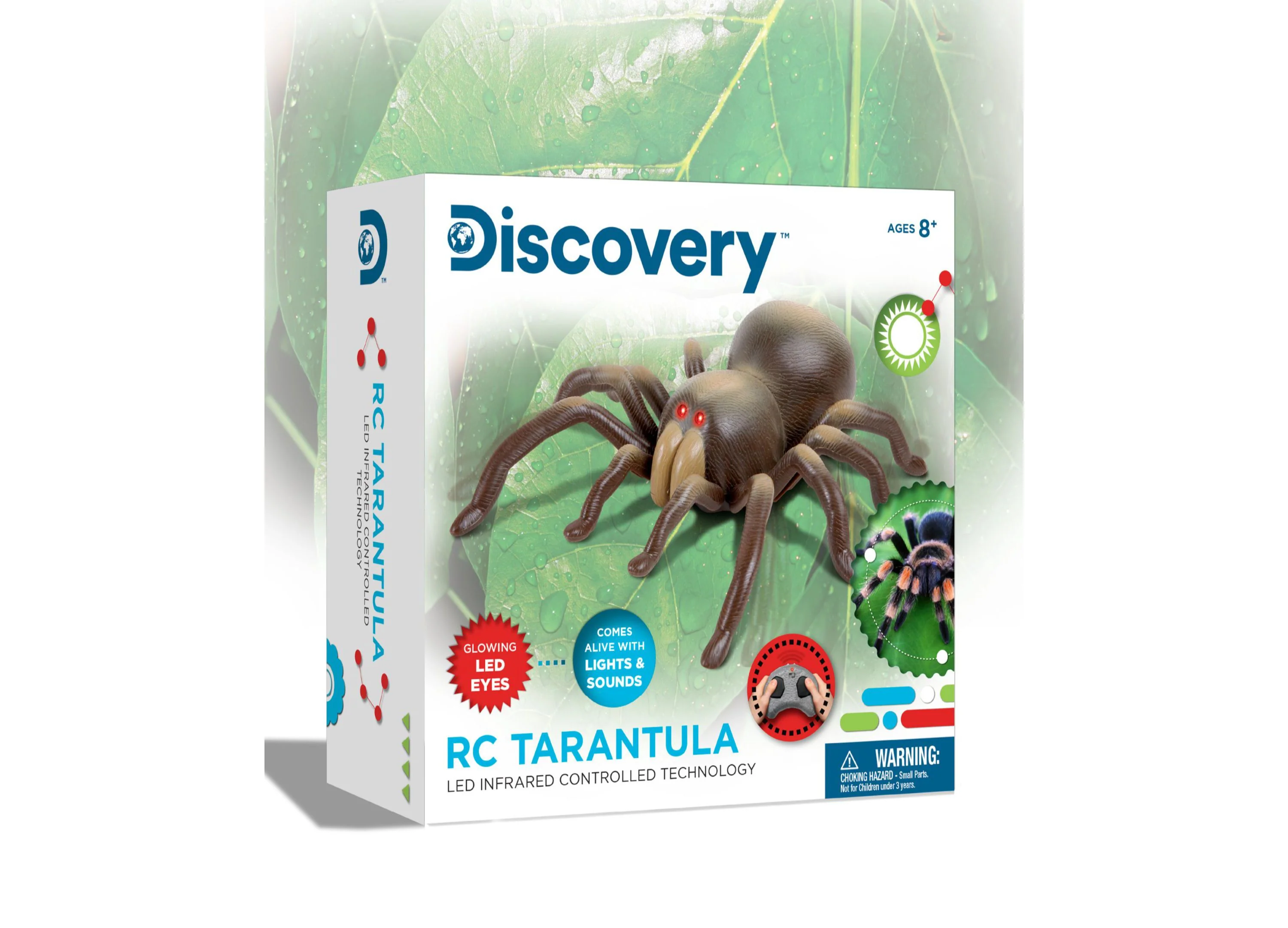 Discovery Kids Infrared Remote Control Tarantula with Glowing Eyes - Image 6