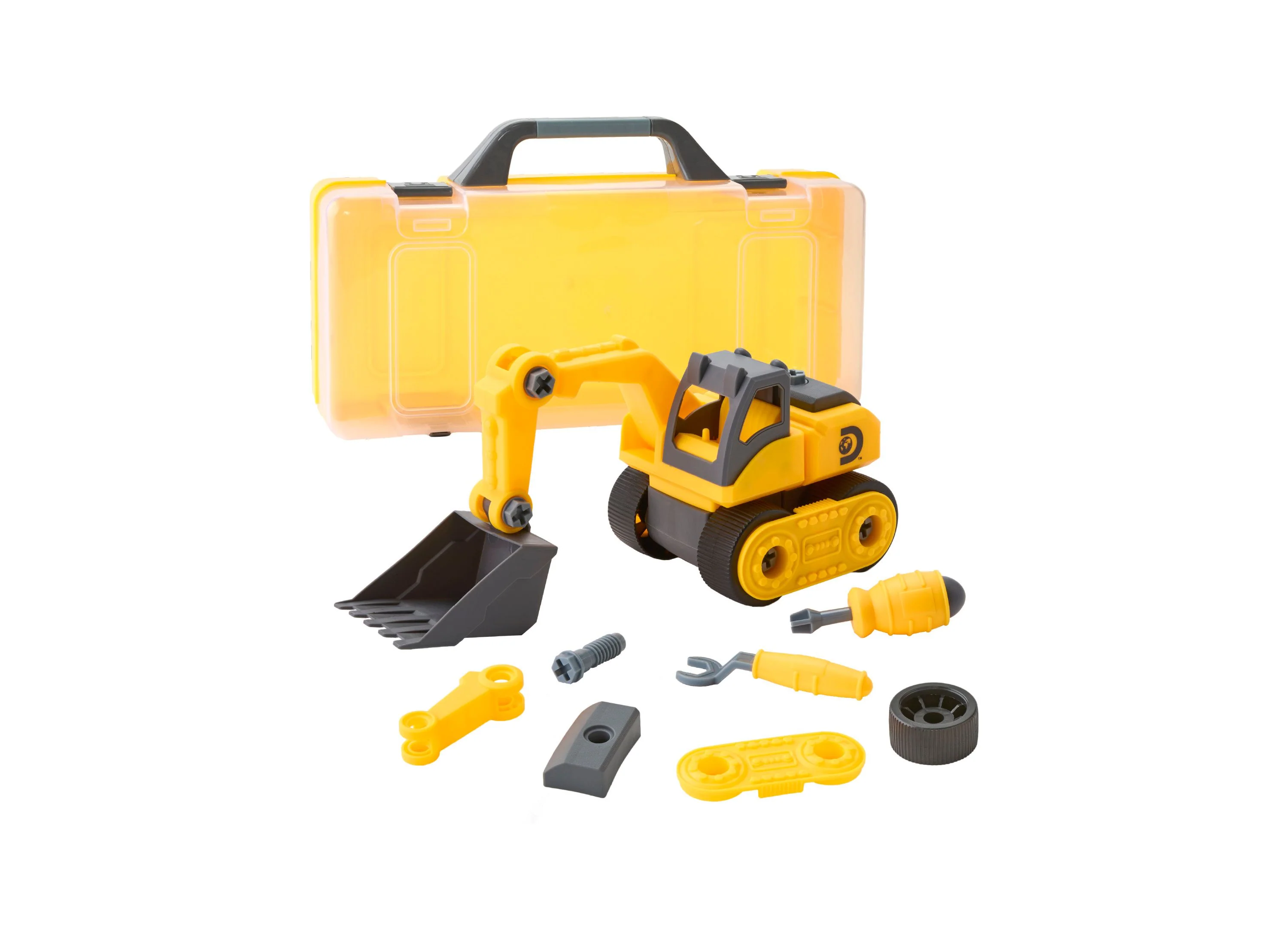 Discovery Kids Take Apart Excavator 27-Piece STEM Construction Set