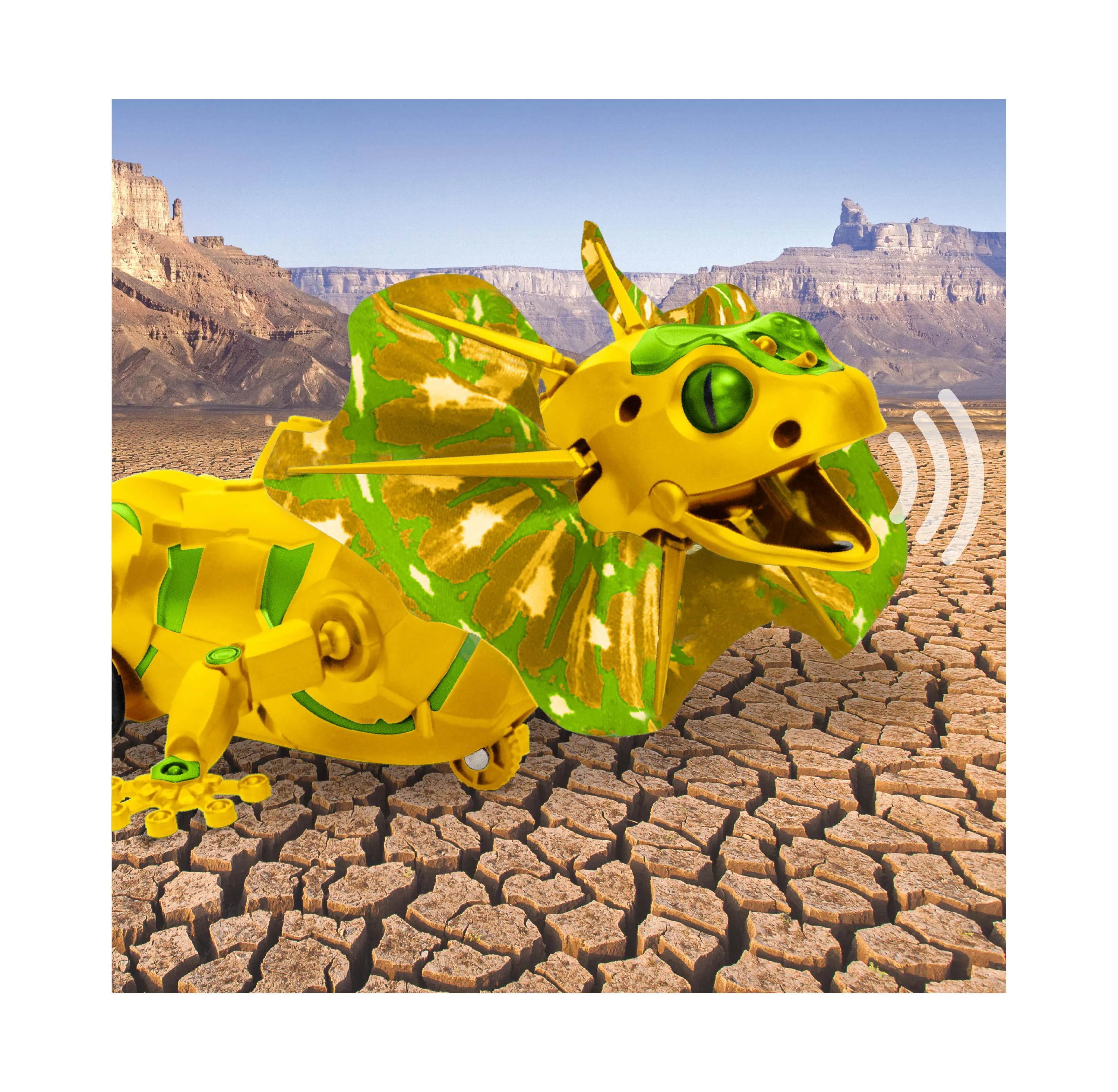 Discovery Kids Interactive RC Lizard with DIY STEM Learning - Image 4