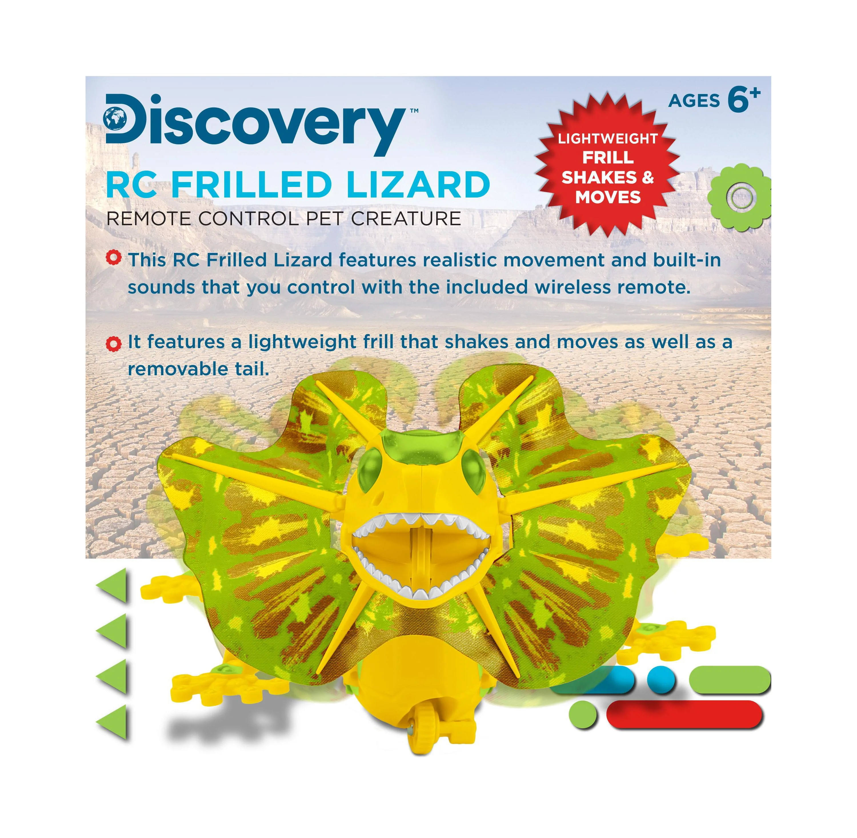 Discovery Kids Interactive RC Lizard with DIY STEM Learning - Image 5