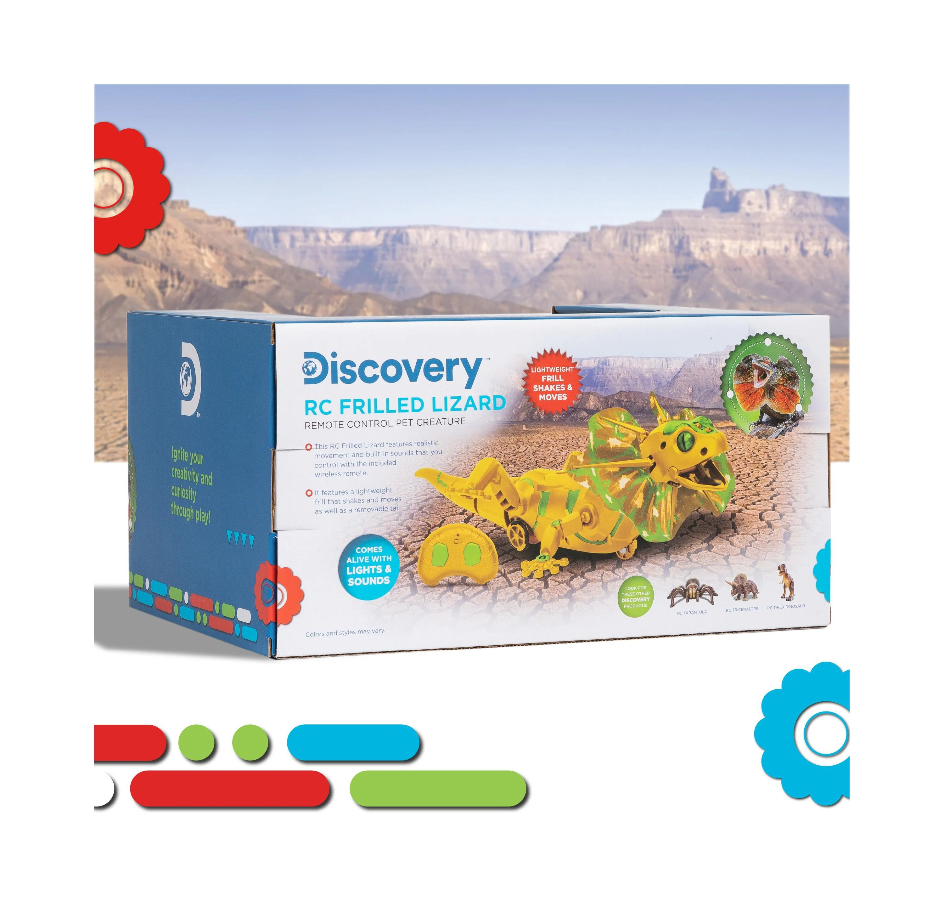 Discovery Kids Interactive RC Lizard with DIY STEM Learning - Image 9