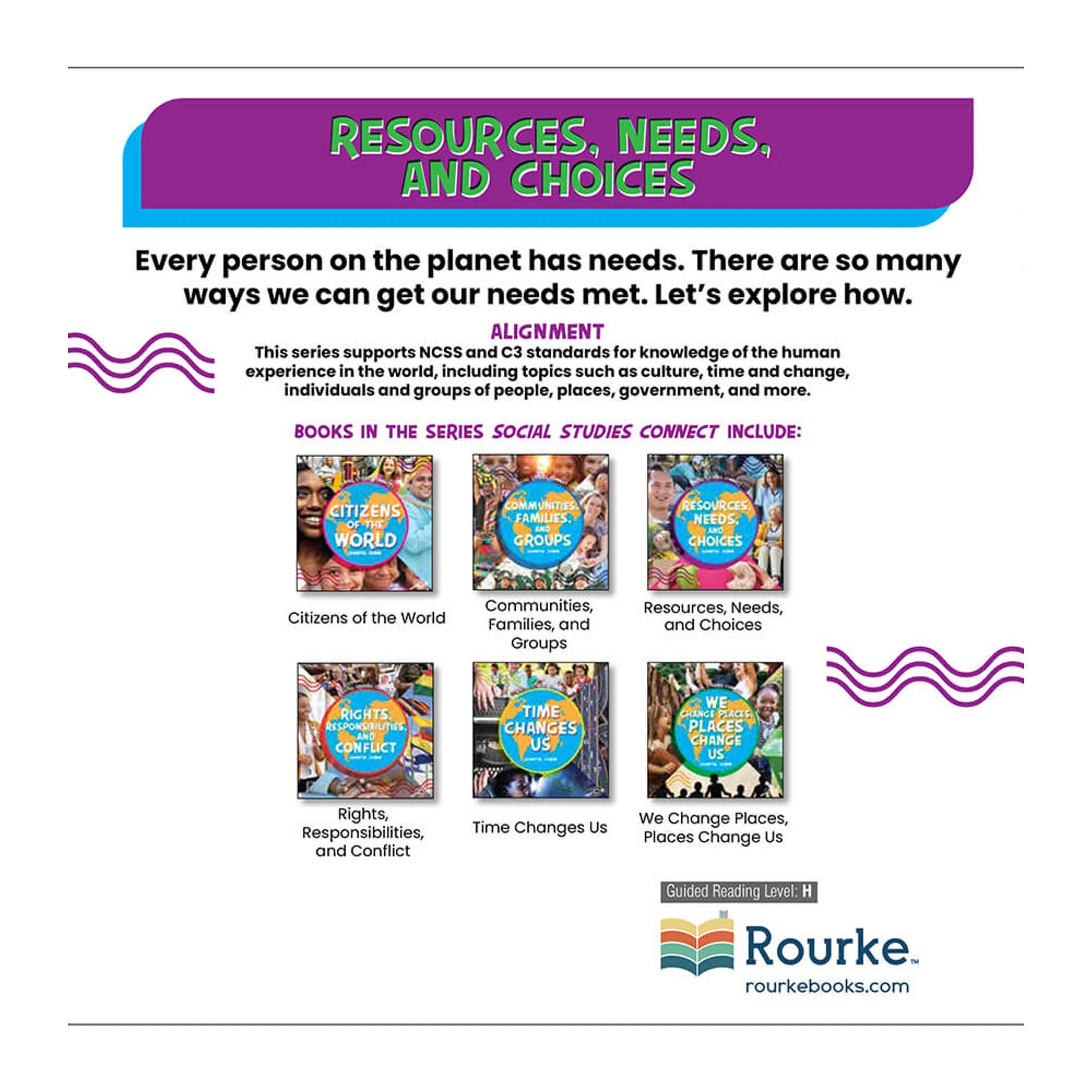 Discovery Library Jr Resources, Needs, and Choices Hardcover - Image 3
