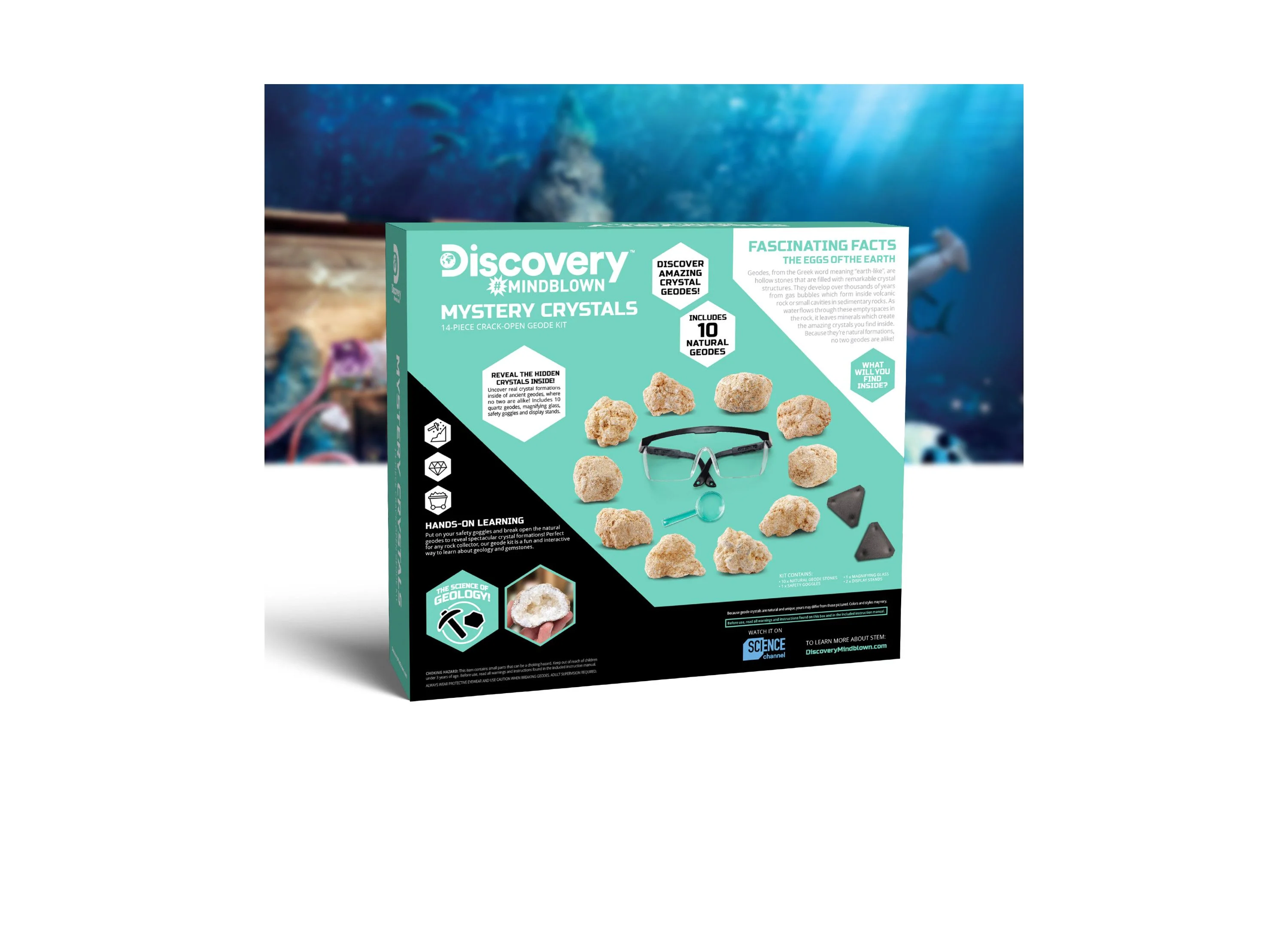 Discovery #MINDBLOWN Geode Crystal Excavation Science Kit - Image 2
