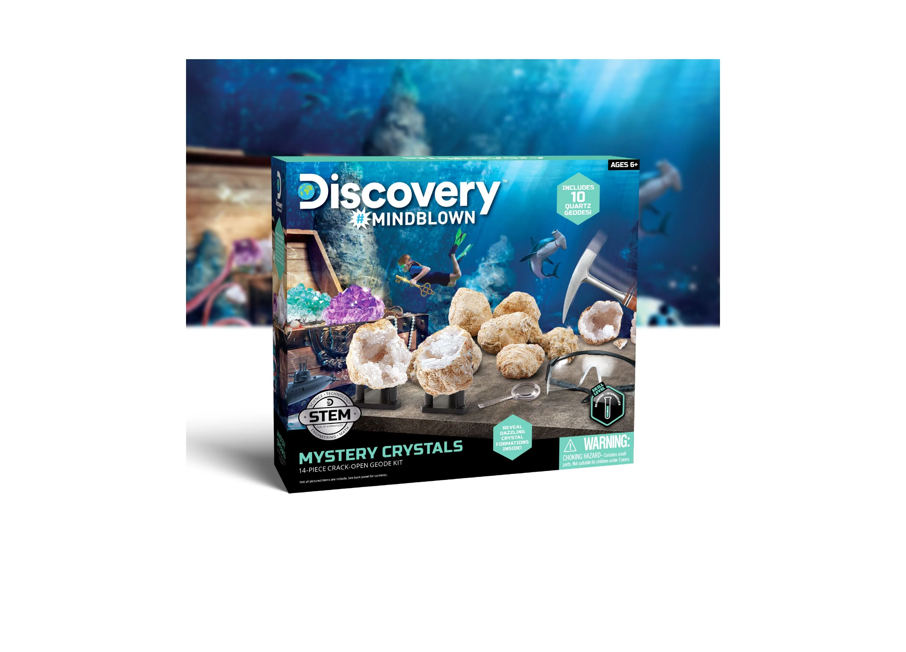 Discovery #MINDBLOWN Geode Crystal Excavation Science Kit - Image 4