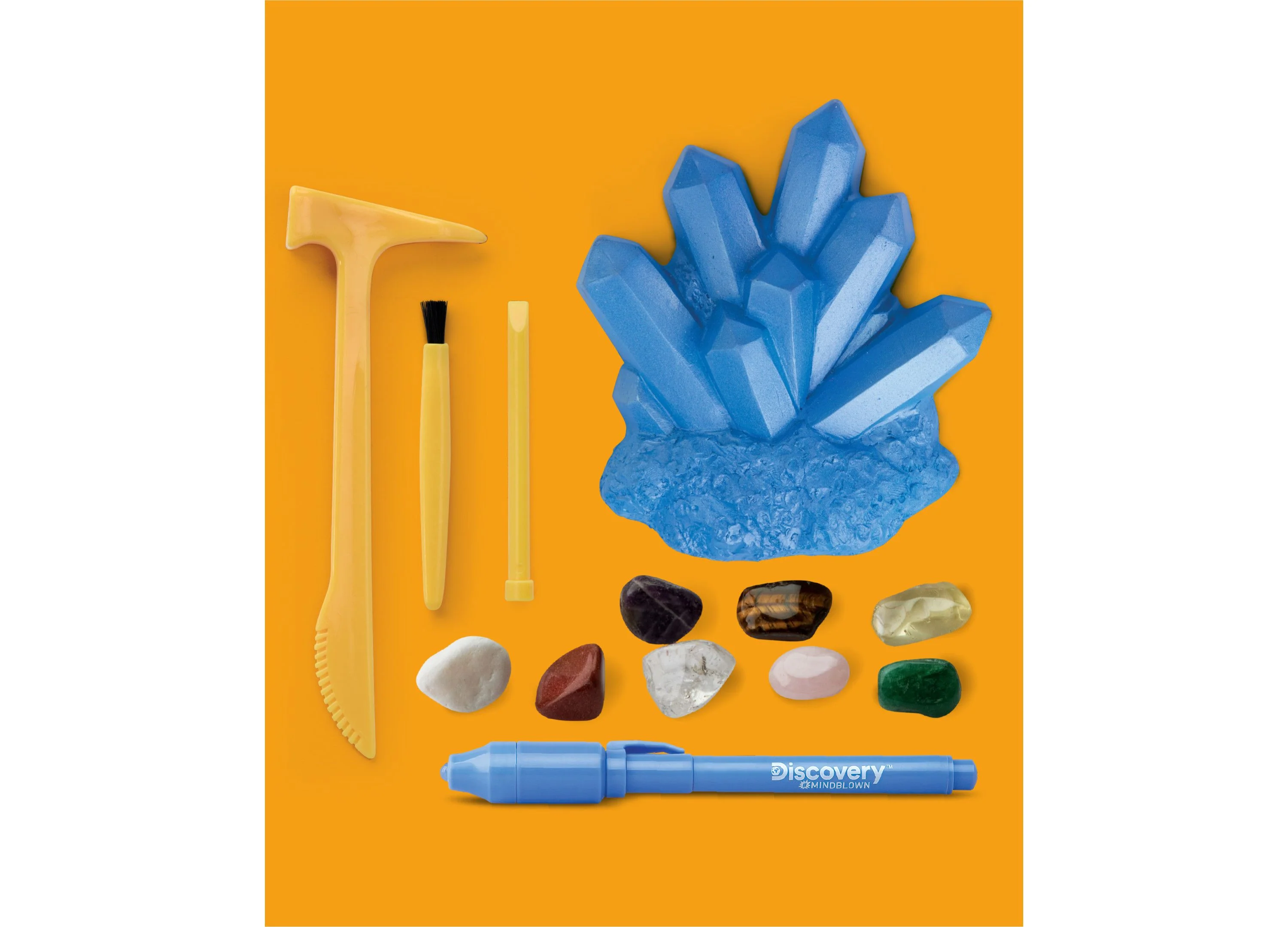 Discovery #MINDBLOWN Gemstone Excavation Adventure Kit (4 Piece Set) - Image 3