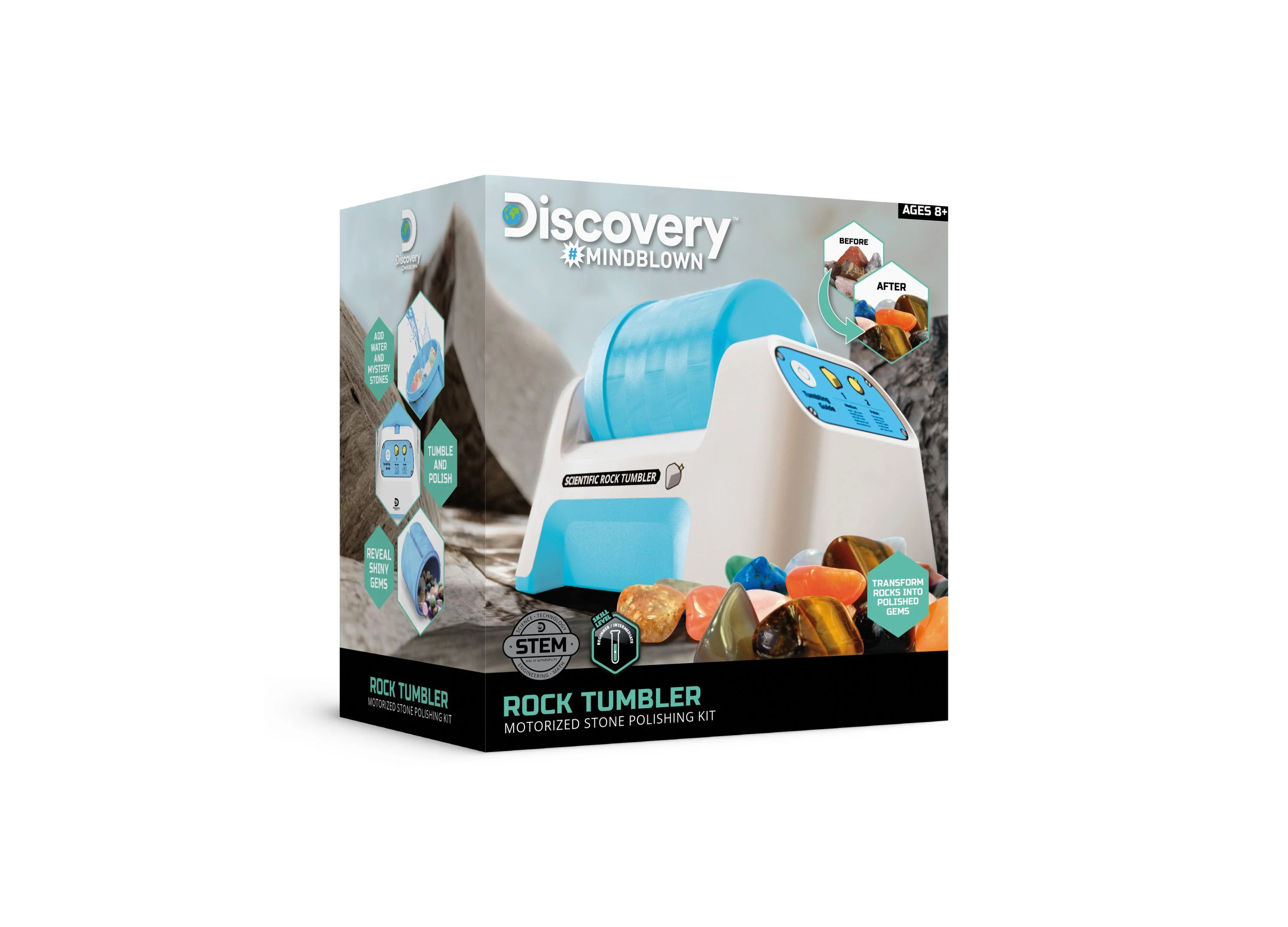 Discovery #MINDBLOWN Rock Gem Polishing Science Kit - Image 5