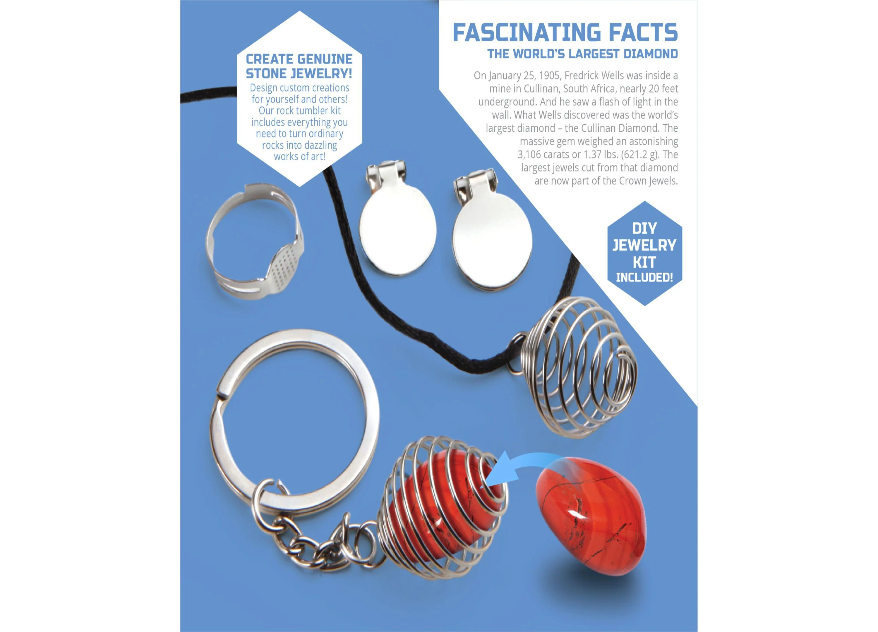 Discovery #MINDBLOWN Gemstone Polishing Science Kit - Image 10