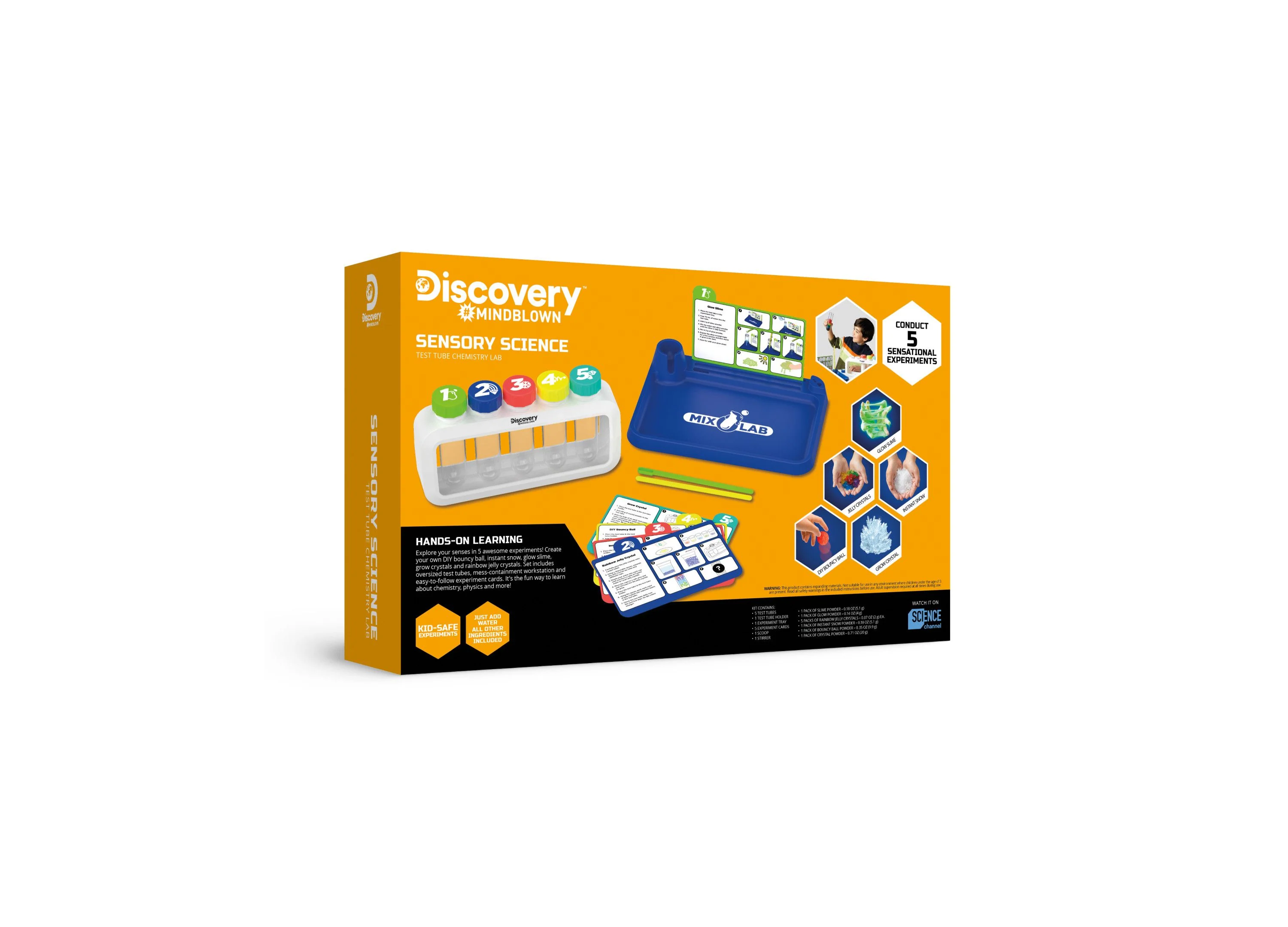 Discovery #MINDBLOWN Sensory Science Test Tube Chemistry Lab Set - Image 3